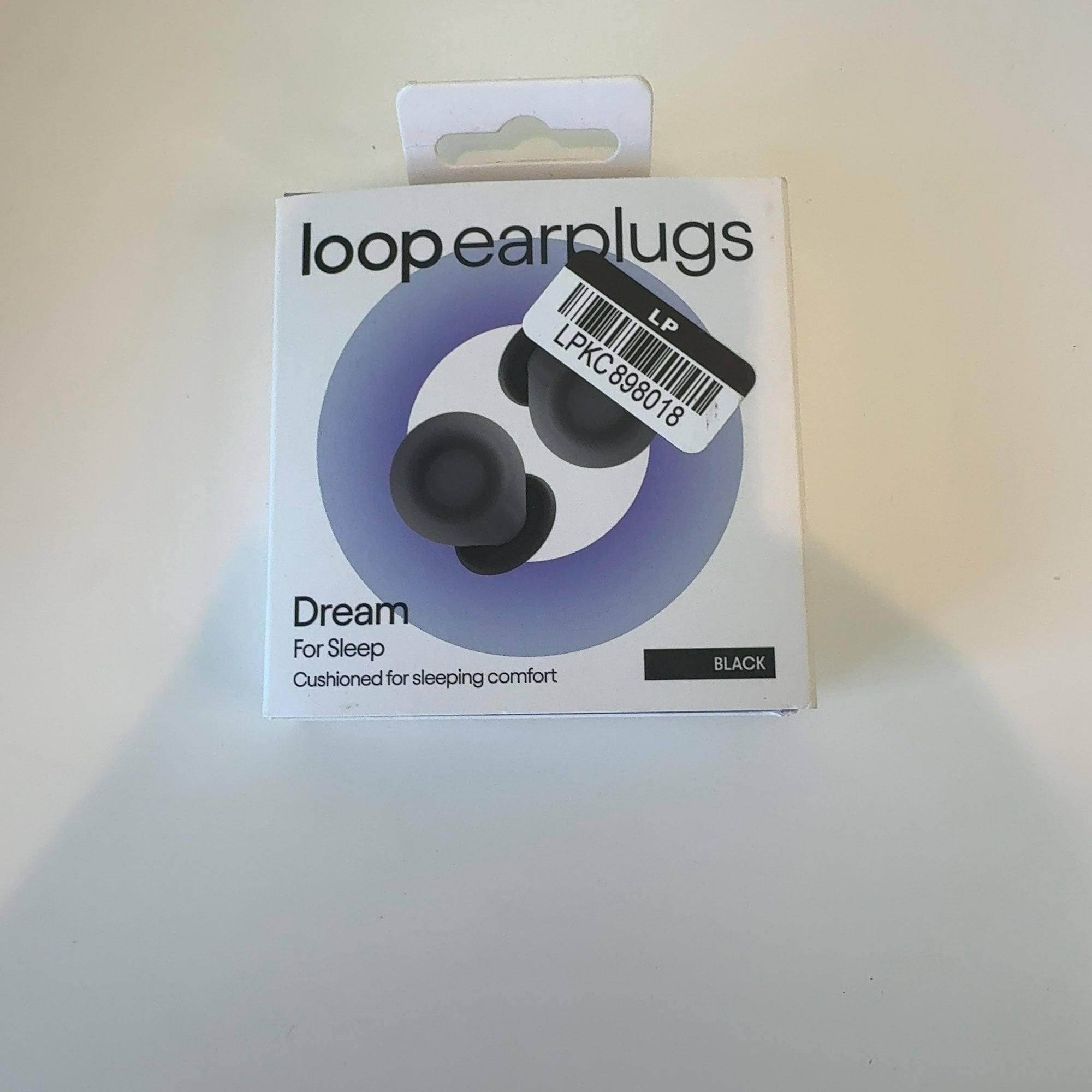 Loop Dream Earplugs For Deep Sleep, Napping And Snoring - Black
