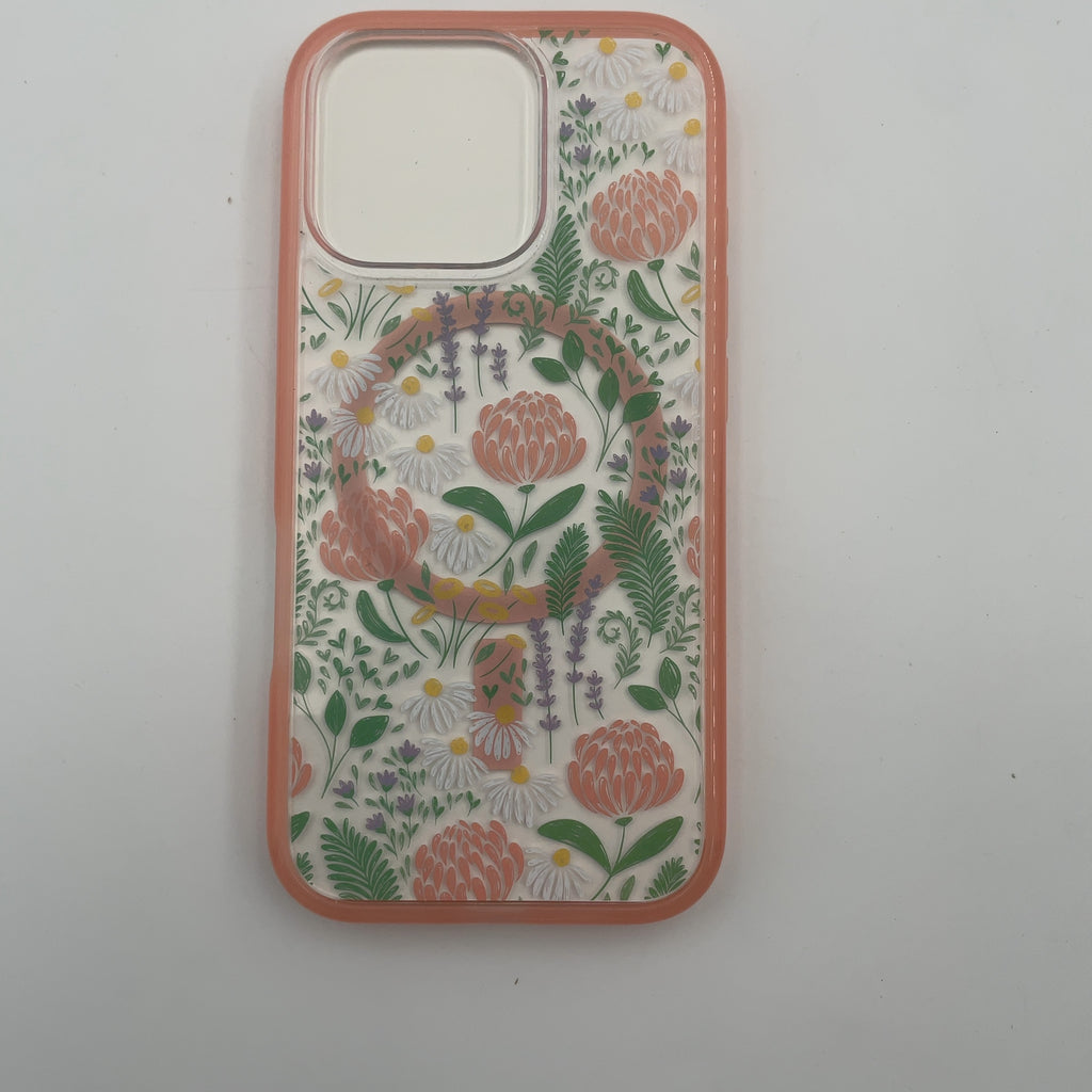 Otterbox Iphone 16 Pro Symmetry Series Case With Magsafe - Peachy Bloom