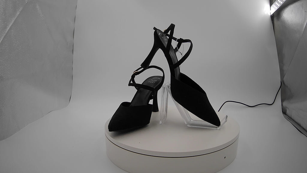 Women’s Rosemary Heels with Memory Foam Insole - A New Day Black 7.5