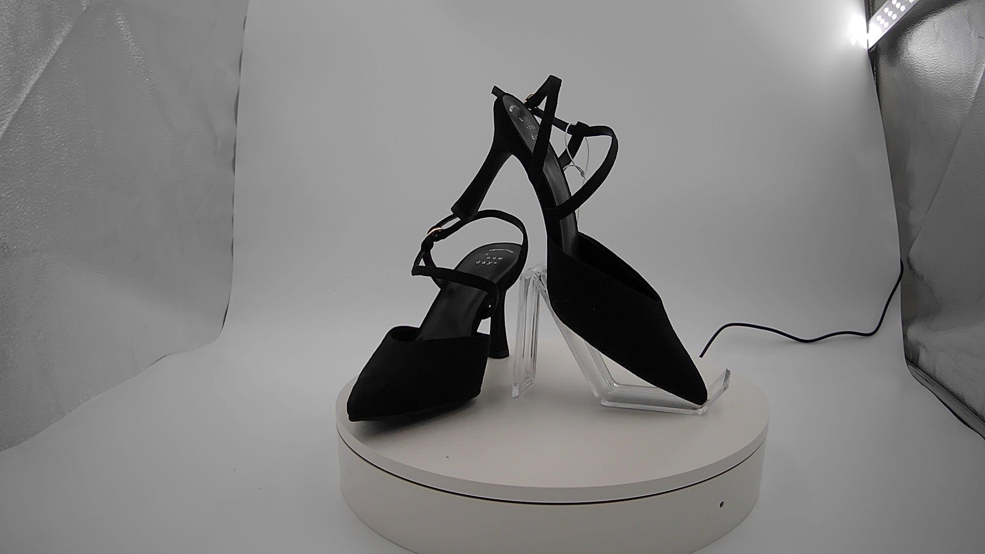 Women’s Rosemary Heels with Memory Foam Insole - A New Day Black 7.5