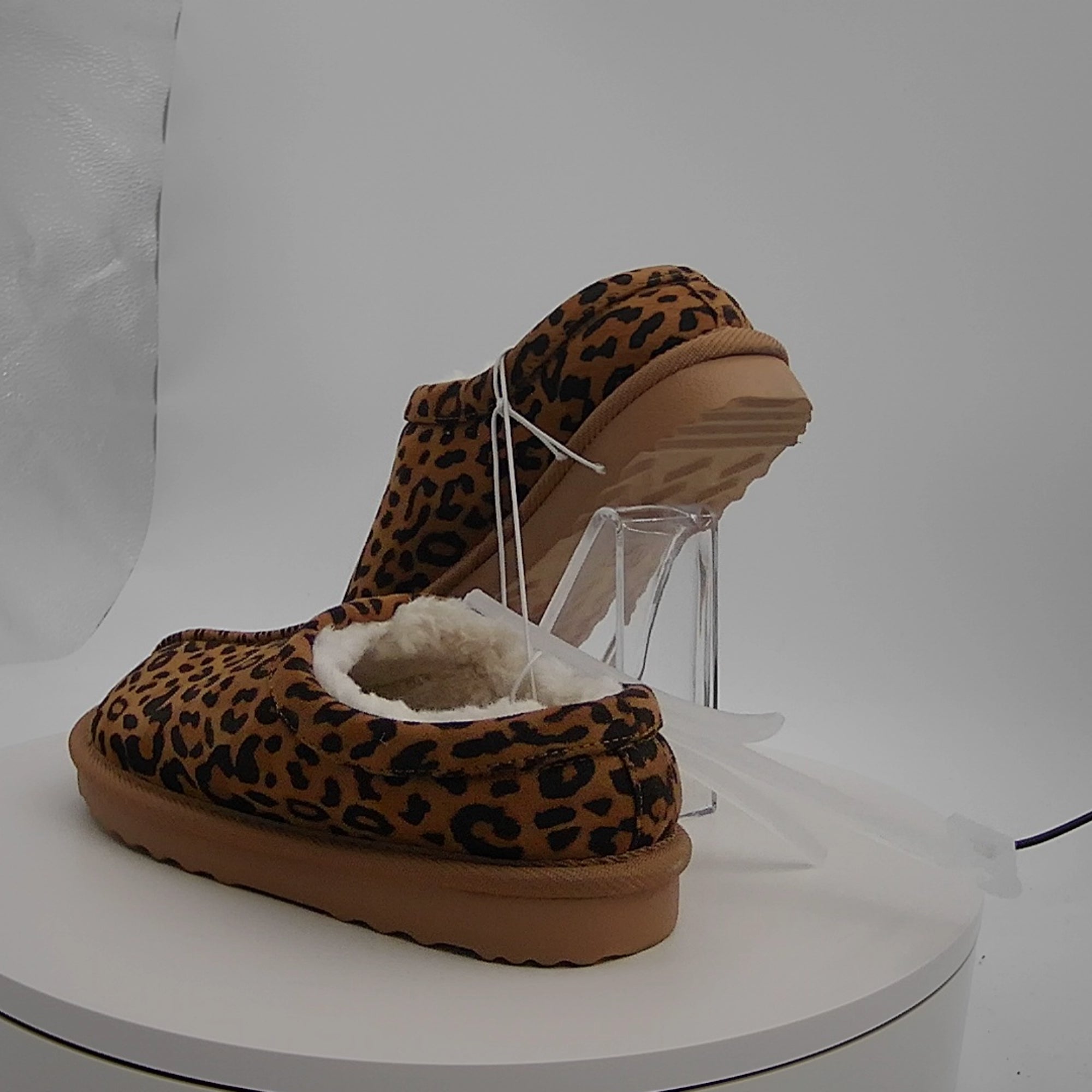 Toddler Jude Clog Slippers - Cat & Jack Leopard Brown 11T
