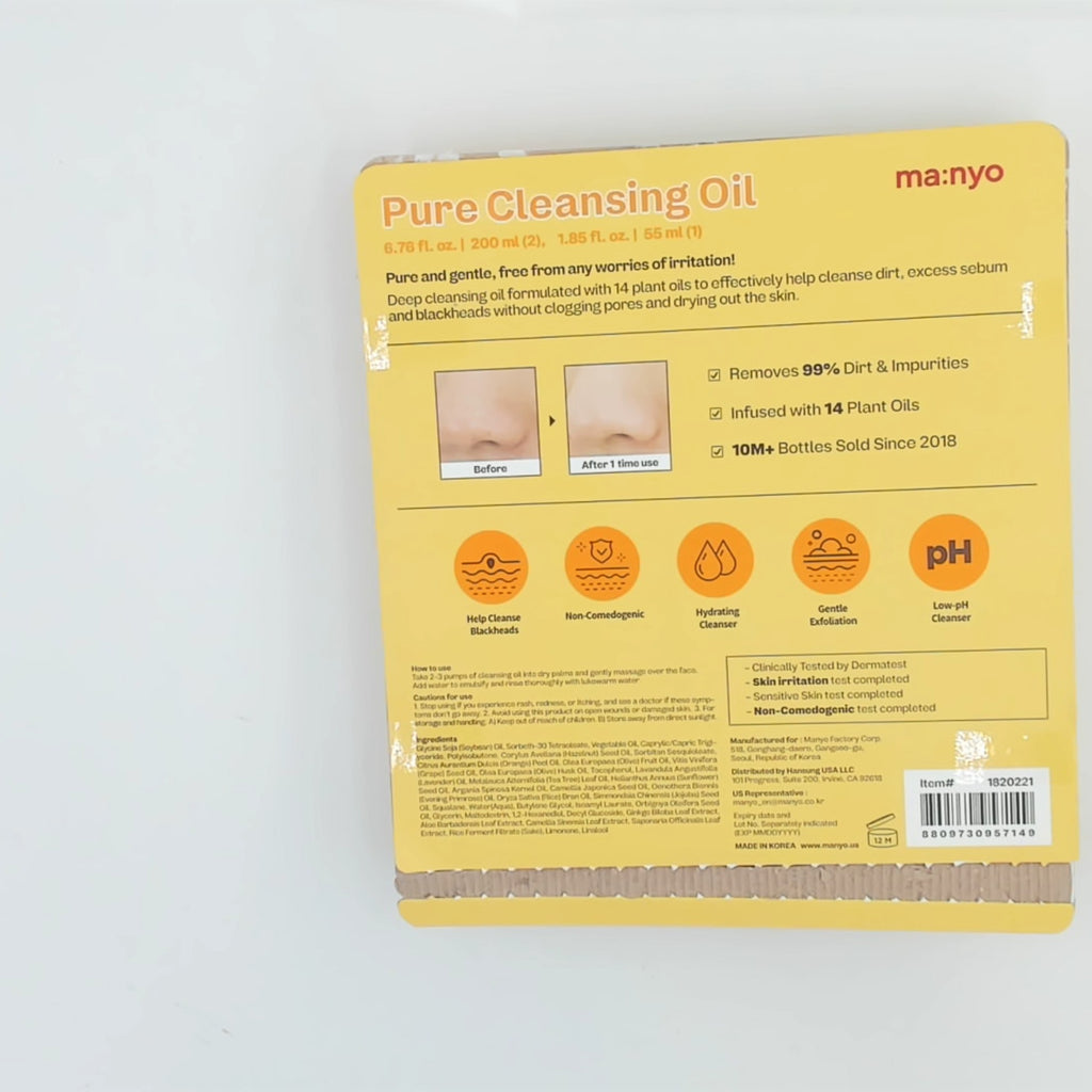 Ma:nyo Pure Cleansing Oil