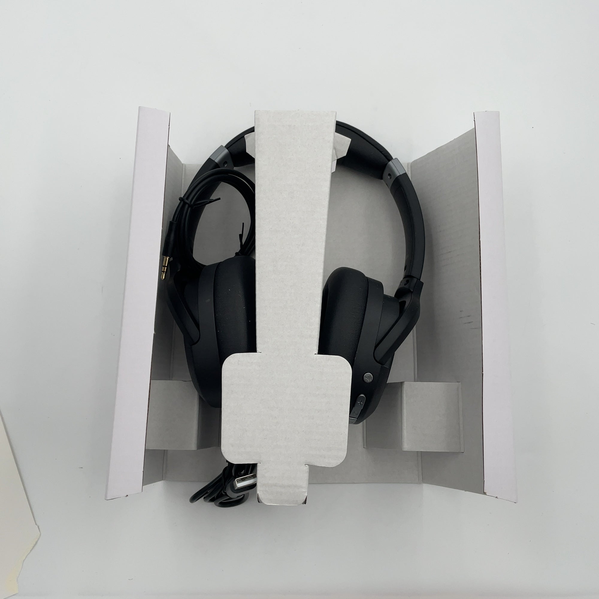 Active Noise Cancelling Bluetooth Wireless Over-Ear Headphones - Heyday Black: Built-In Mic, Detachable Cable