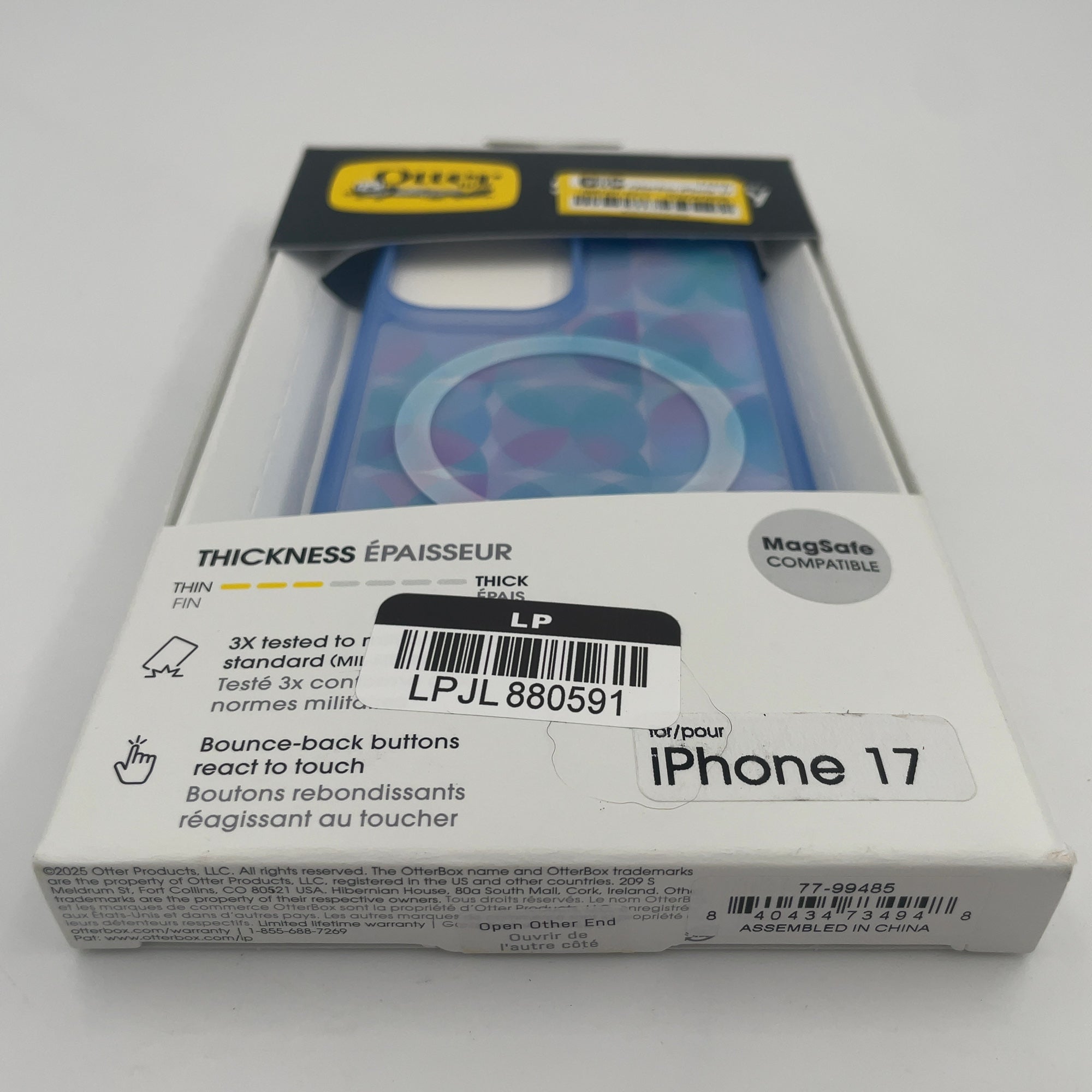 Otterbox Iphone 17 Symmetry Series Case For Magsafe With Camera Control - Opal Prism