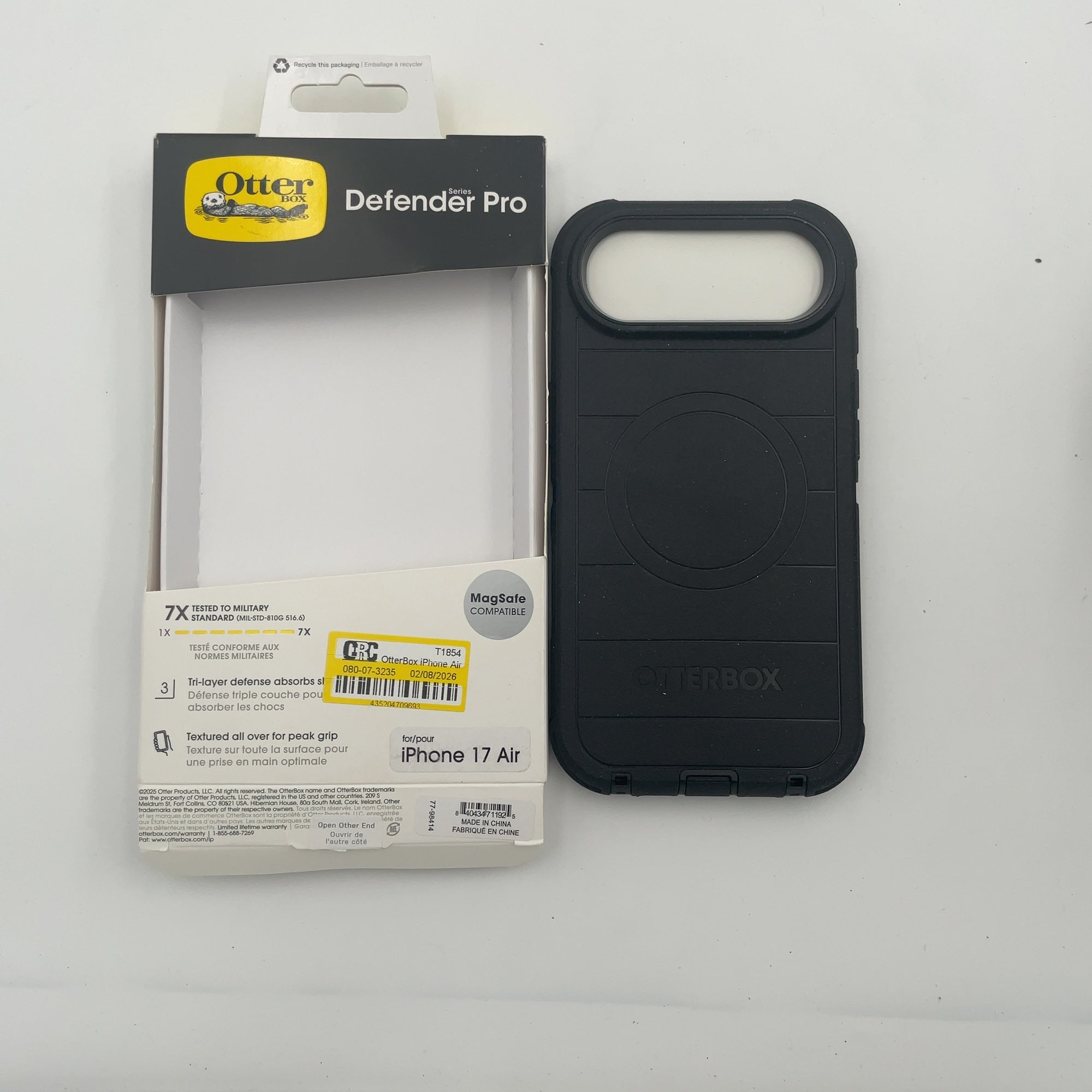 Otterbox Iphone Air Defender Series Case Pro For Magsafe With Camera Control - Black