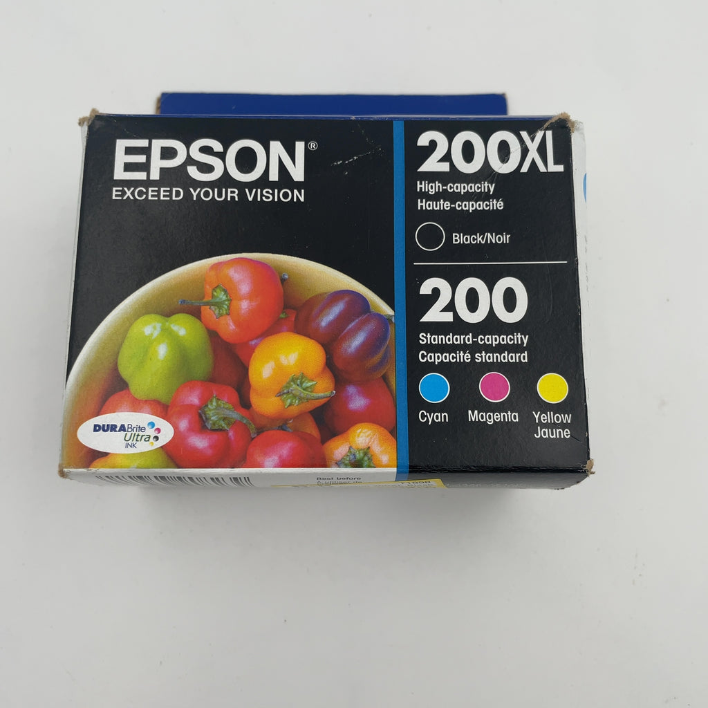 Epson 200Xl Black, 200 C/M/Y Combo 4Pk Ink Cartridges - Black, Cyan, Magenta, Yellow (T200Xl-Bcs): High Yield For Epson Printers (Please Be Advised That Sets May Be Missing Pieces Or Otherwise Incomplete.)