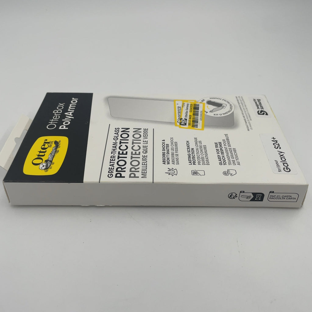 Otterbox Samsung Galaxy S24+ Polyarmor Screen Protection: Scratch-Resistant Glass