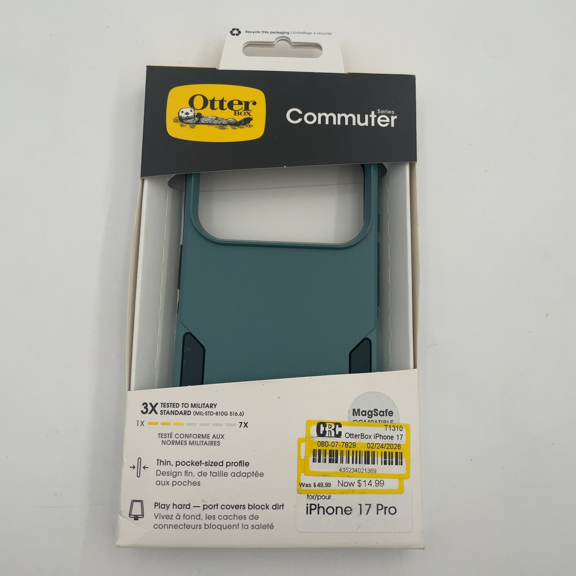 Otterbox Iphone 17 Pro Commuter Series Case For Magsafe With Camera Control - Case Sagebrush Green