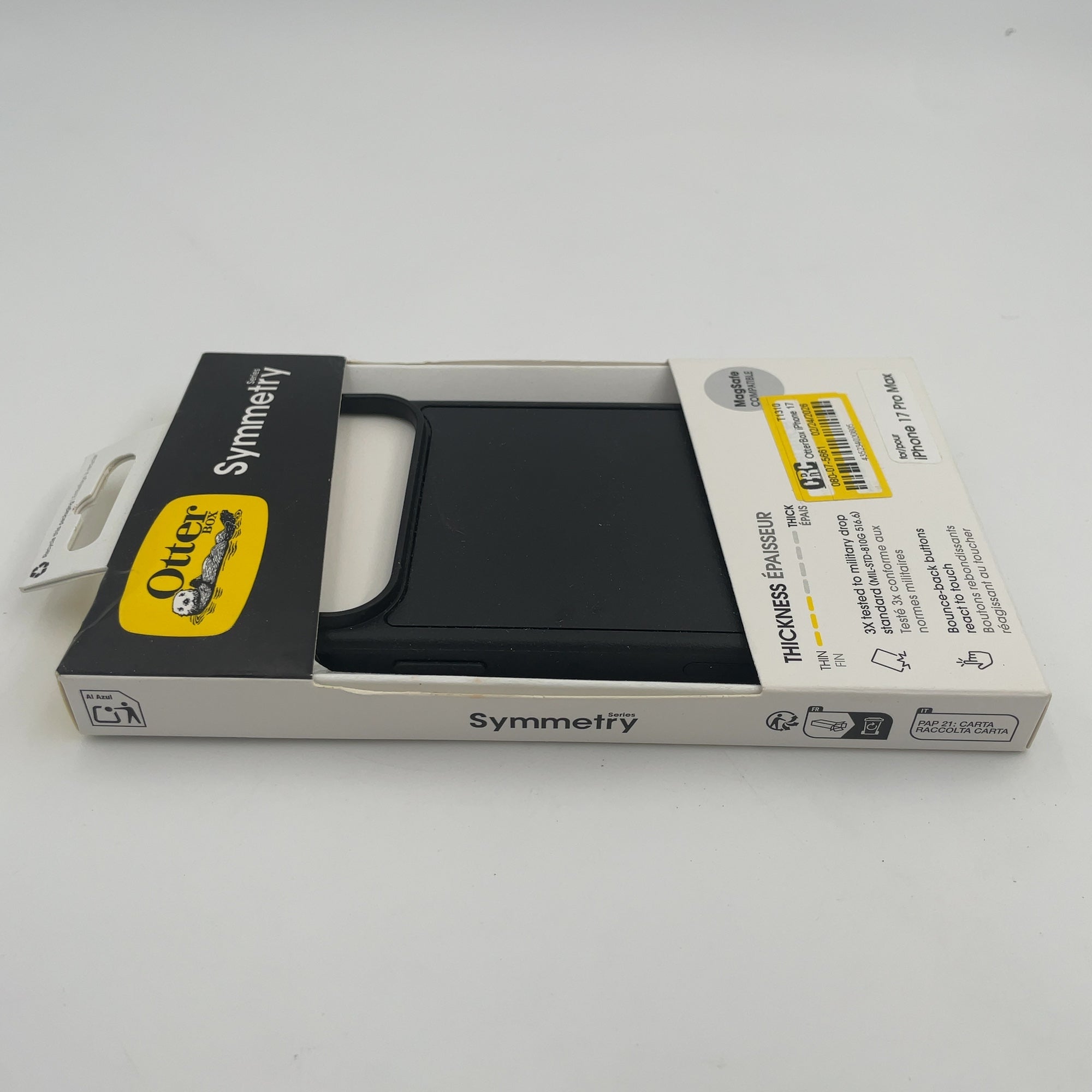 Otterbox Iphone 17 Pro Max Symmetry Series Case For Magsafe With Camera Control - Black