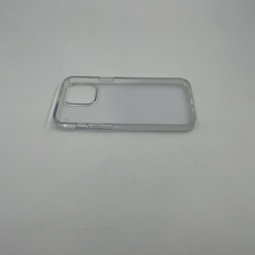 Speck iPhone 13 Pro Max/iPhone 12 Pro Max Presidio Perfect Clear Case - Ombre Fade: Impact-Resistant Polycarbonate