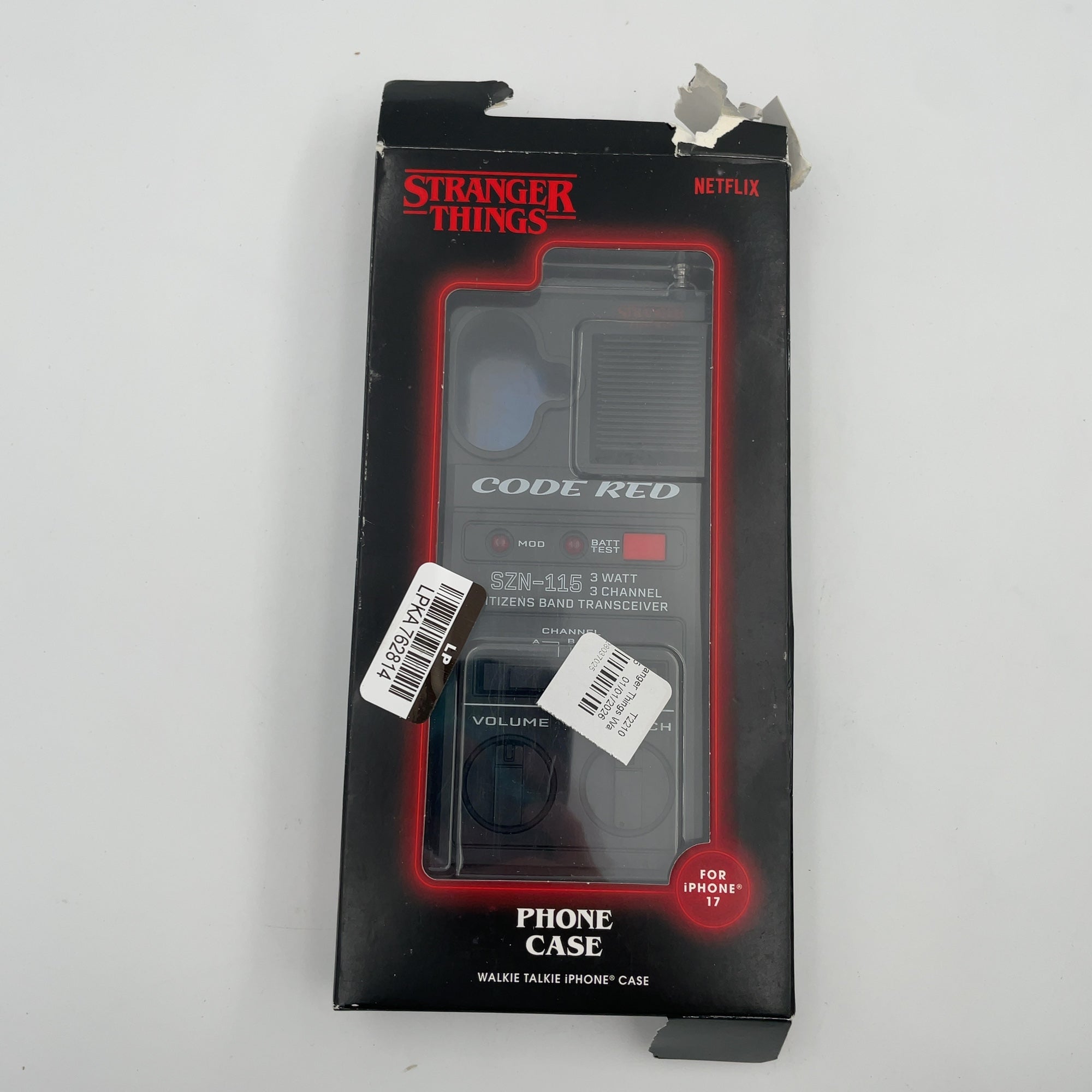 Stranger Things Walkie Talkie Phone Case - Iphone 17