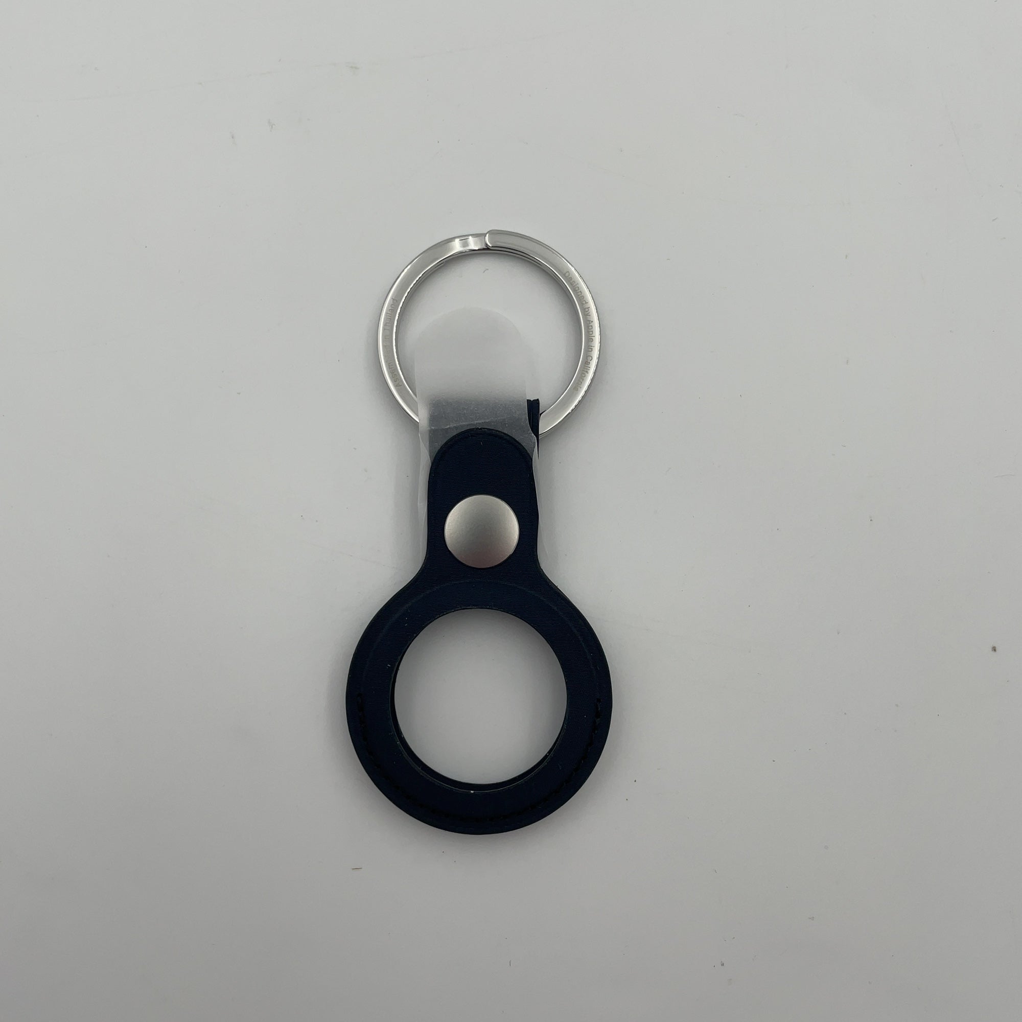 Apple Airtag Finewoven Key Ring - Black