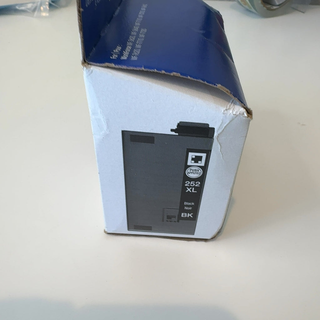 Epson 252Xl Single Ink Cartridge - Black (T252Xl120-Cp)