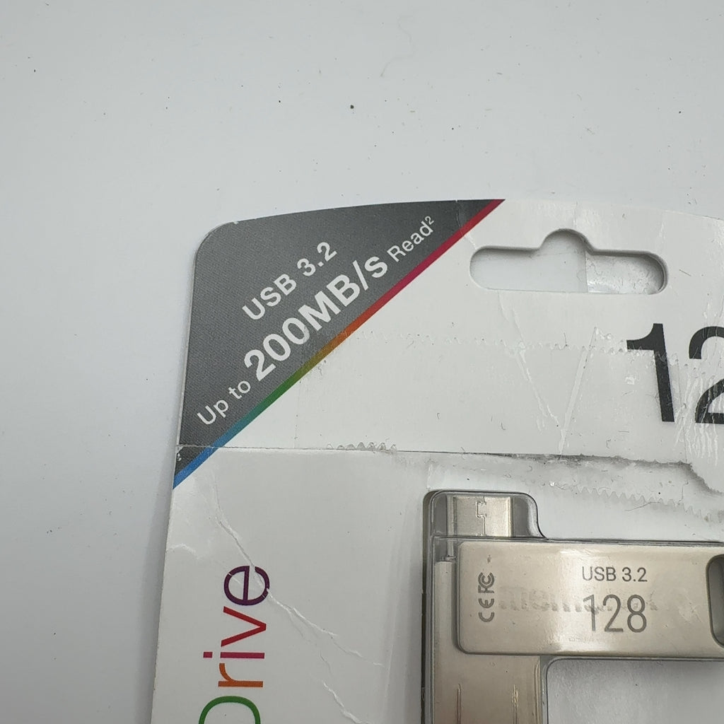Memorex 128Gb Usb 3.2 Type-C Otg Flash Drive: Usb Memory Stick - Black