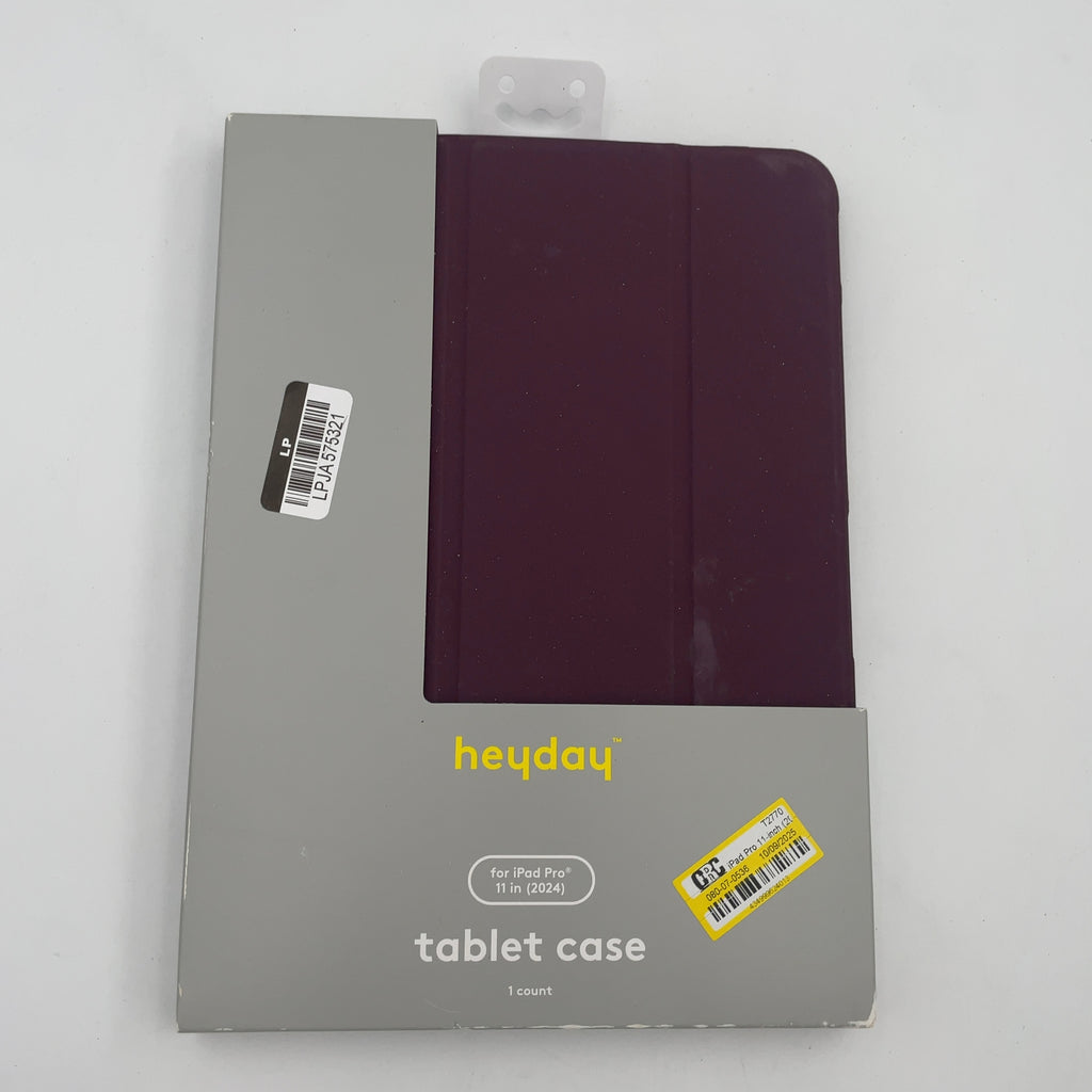 Ipad Pro 11-Inch (2024, 5Th Generation) Puffy Case - Heyday Dark Cherry: Flexible Stand
