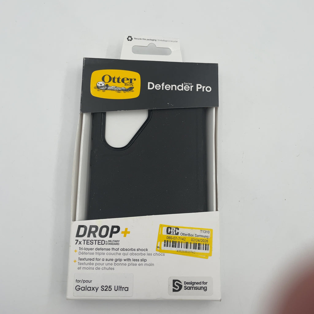 Otterbox Samsung Galaxy S25 Ultra Defender Series Pro Case - Black: Solid Plastic Cell Phone Cover, Compatible With Samsung Galaxy S25 Ultra
