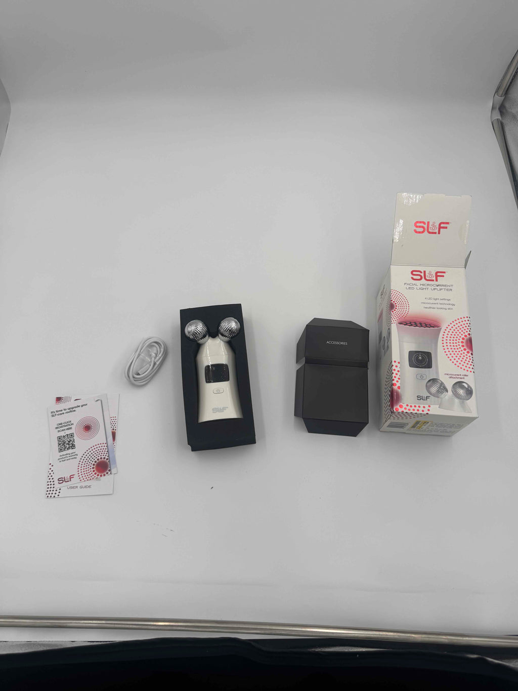 Slf Red Light Microcurrent Neck And Face Uplifter