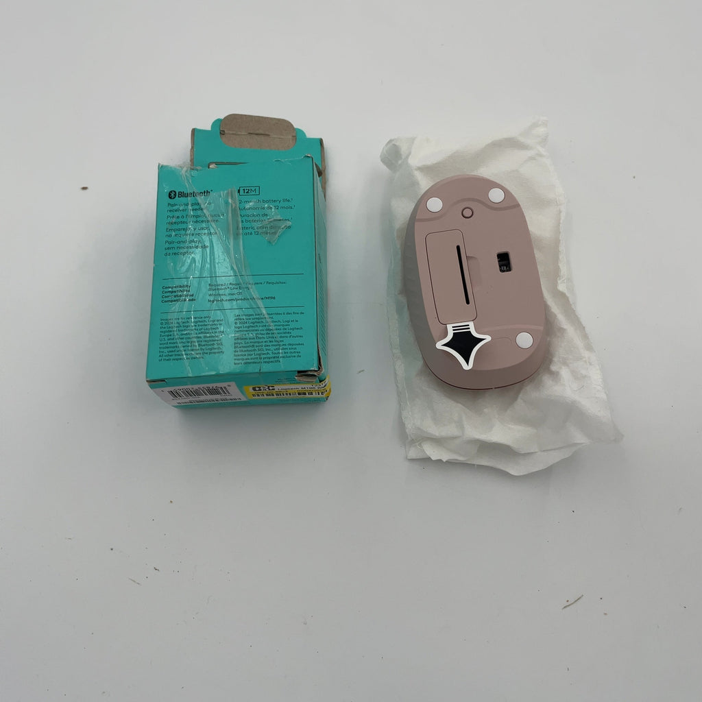 Logitech M196 Bluetooth Mouse - Pink: Bluetooth, Home Use