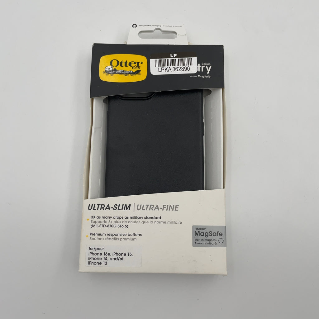 Otterbox Iphone 16E/Iphone 15/Iphone 14/Iphone 13 Symmetry Series For Magsafe Case - Black