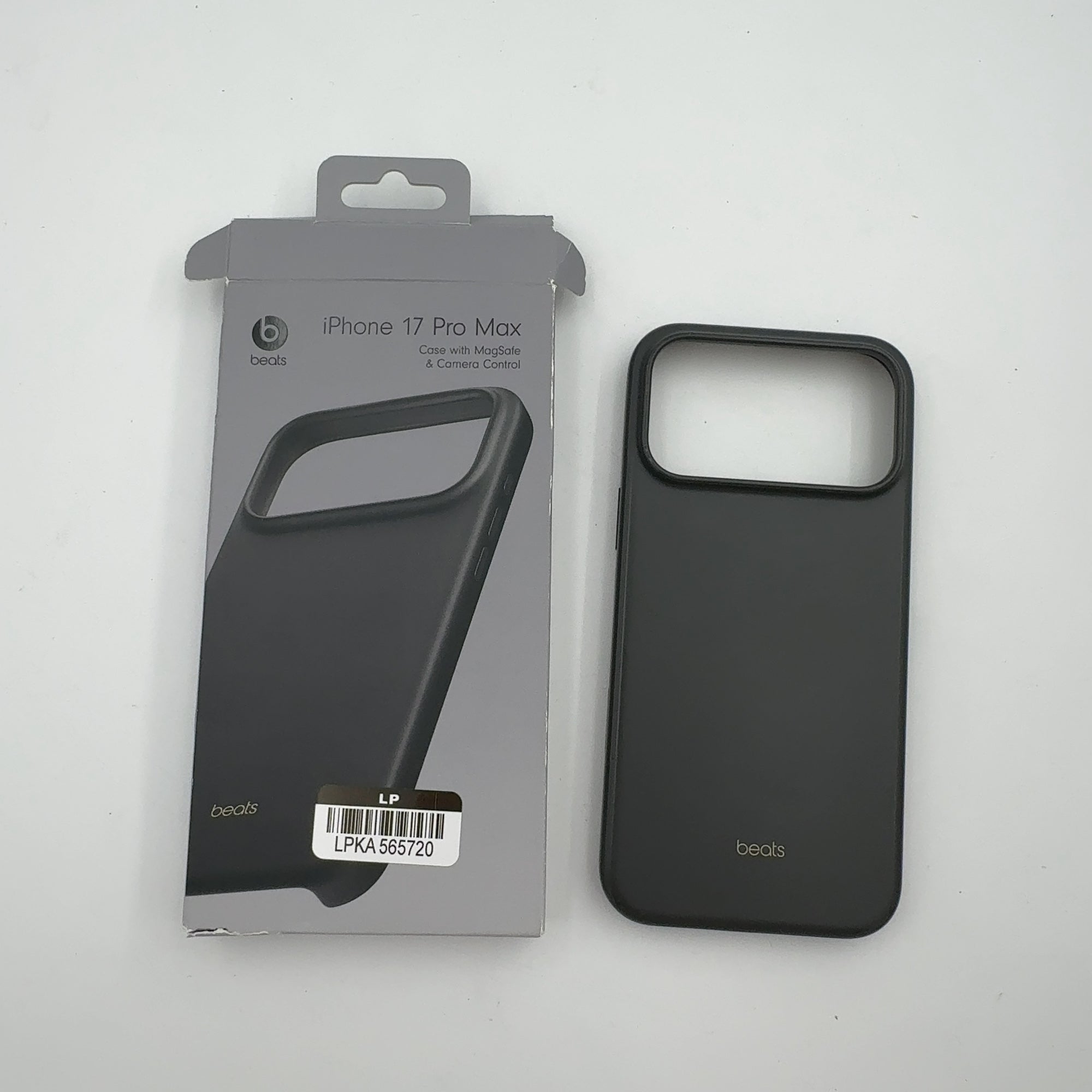 Beats iPhone 17 Pro Max Case with MagSafe and Camera Control — Granite Gray