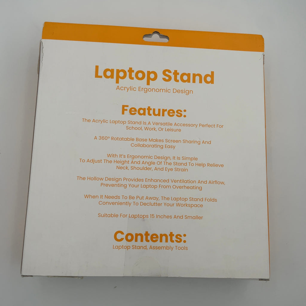 Vivitar Acrylic Laptop Stand - Light Purple