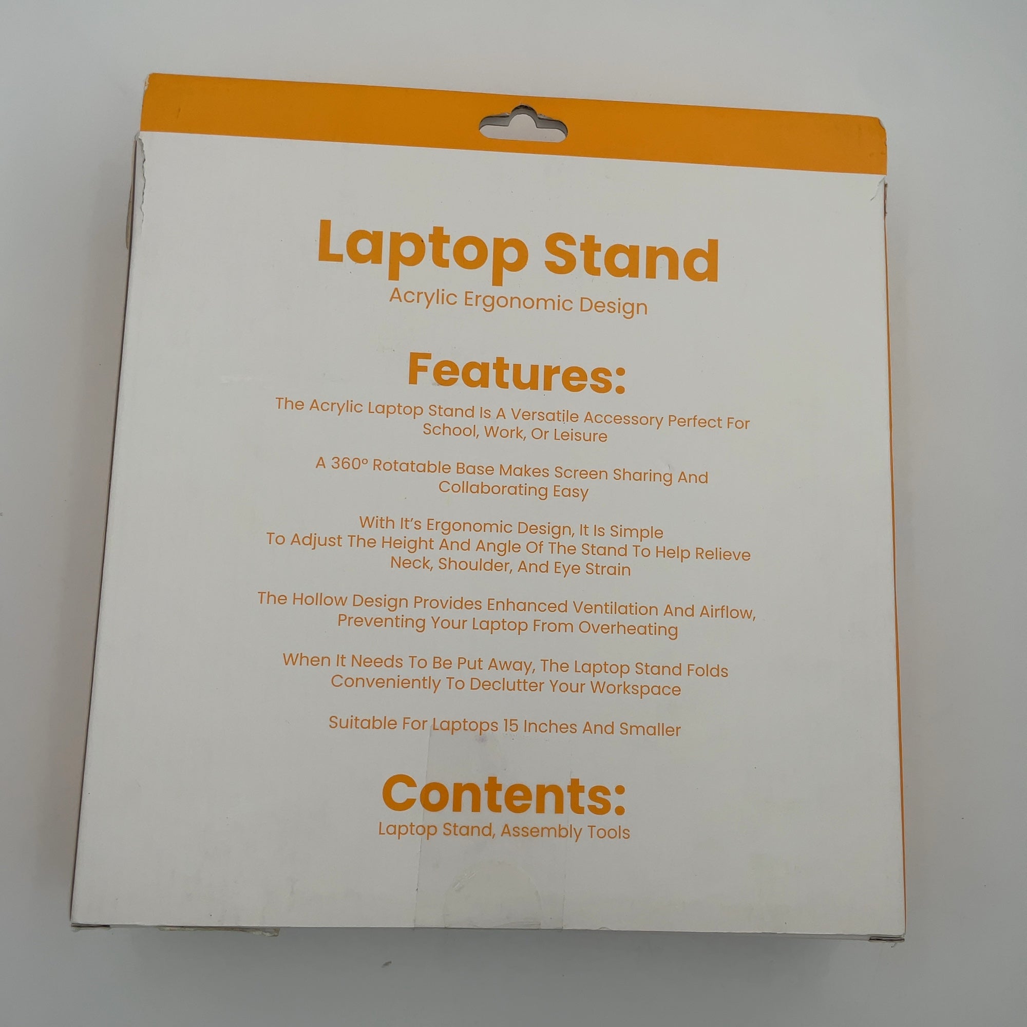 Vivitar Acrylic Laptop Stand - Light Purple