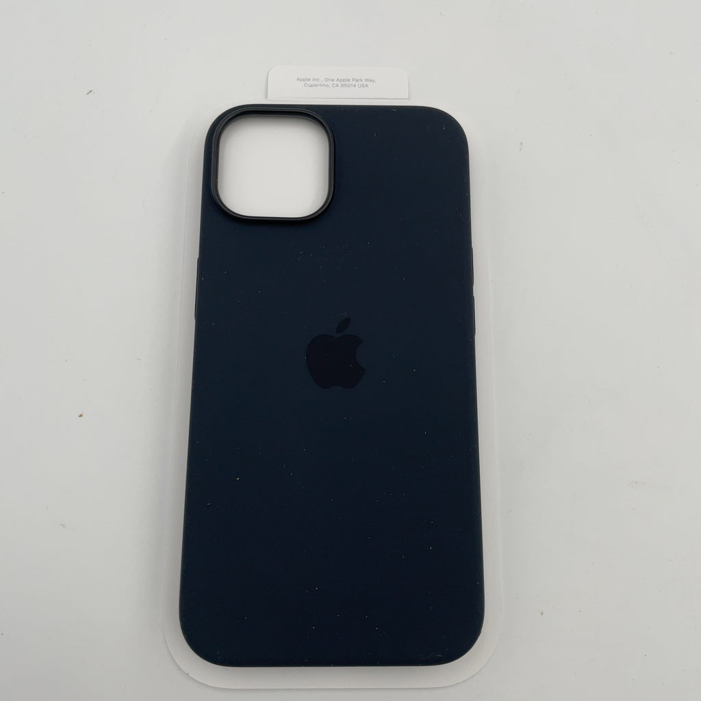Apple Iphone 14 Silicone Case With Magsafe - Midnight