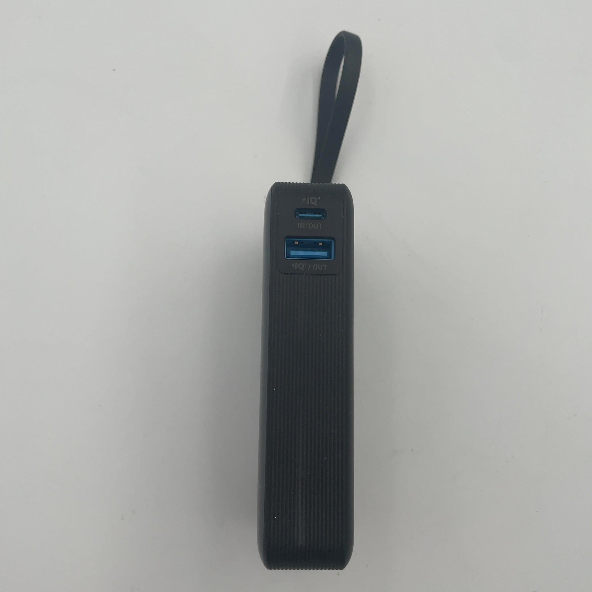 Anker 10000Mah 30W Power Bank With Built-In Cable - Black: Usb-C Compatible, Rechargeable, Apple Iphone Models