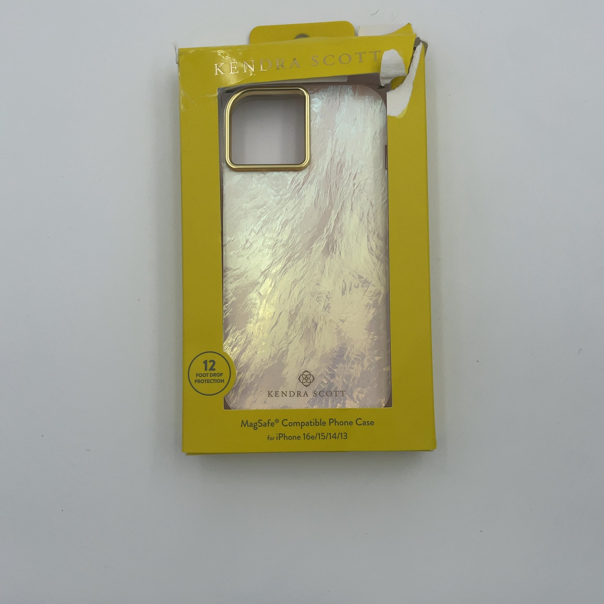 Kendra Scott Iphone 16Se/Iphone 15/Iphone 14/Iphone 13 Phone Case With Magsafe - Ivory