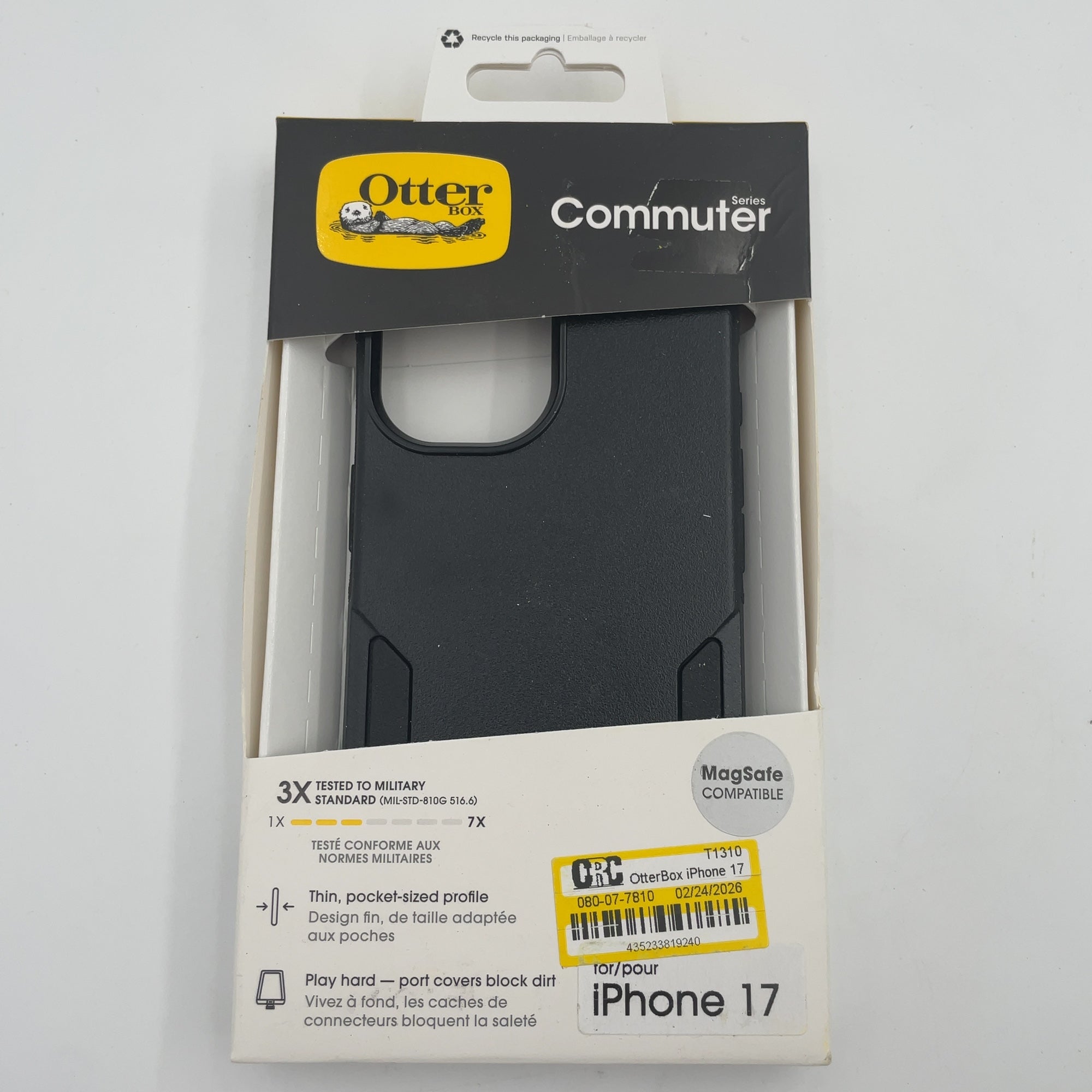Otterbox Iphone 17 Commuter Series Case For Magsafe With Camera Control - Black