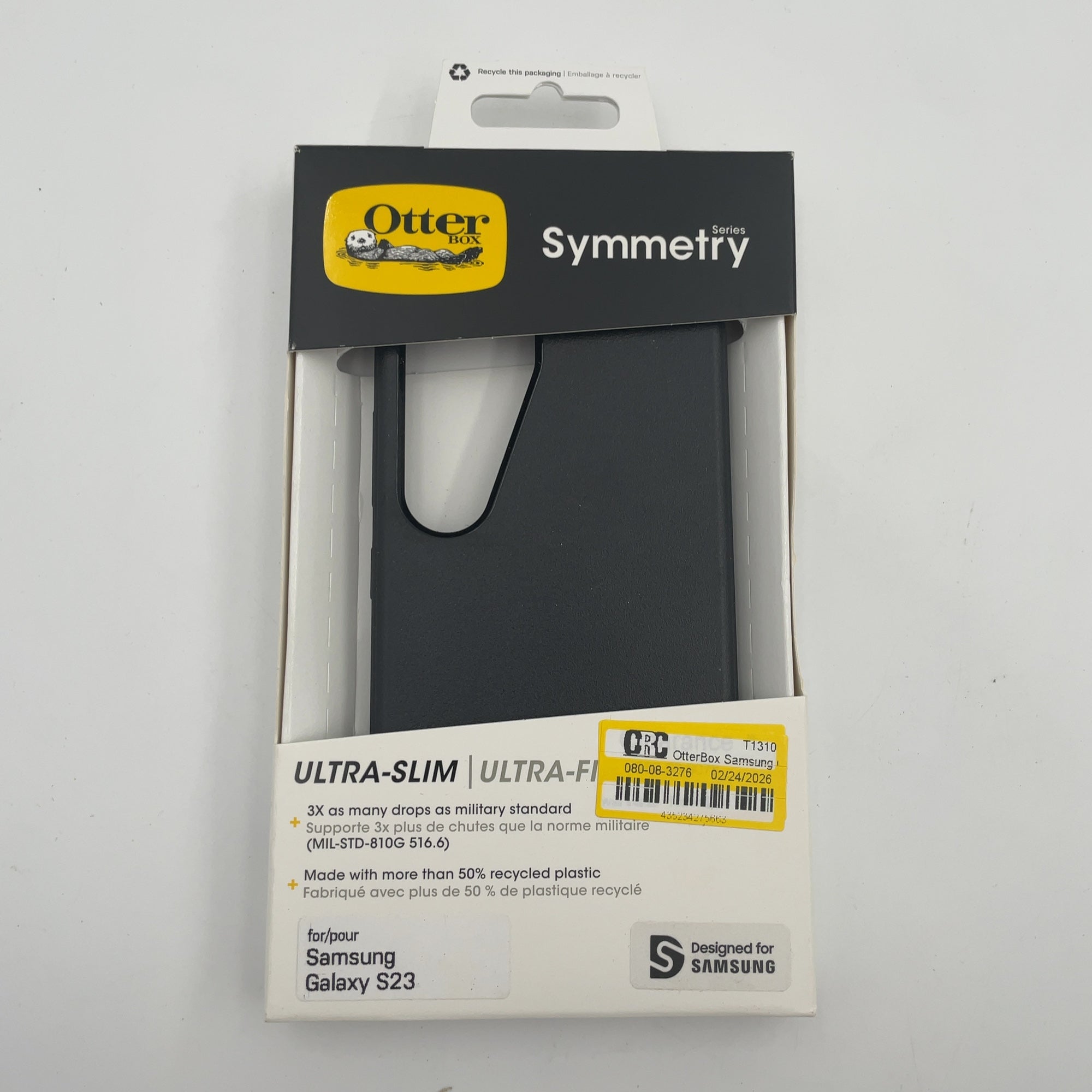 Otterbox Samsung Galaxy S23 Symmetry Series Case - Black