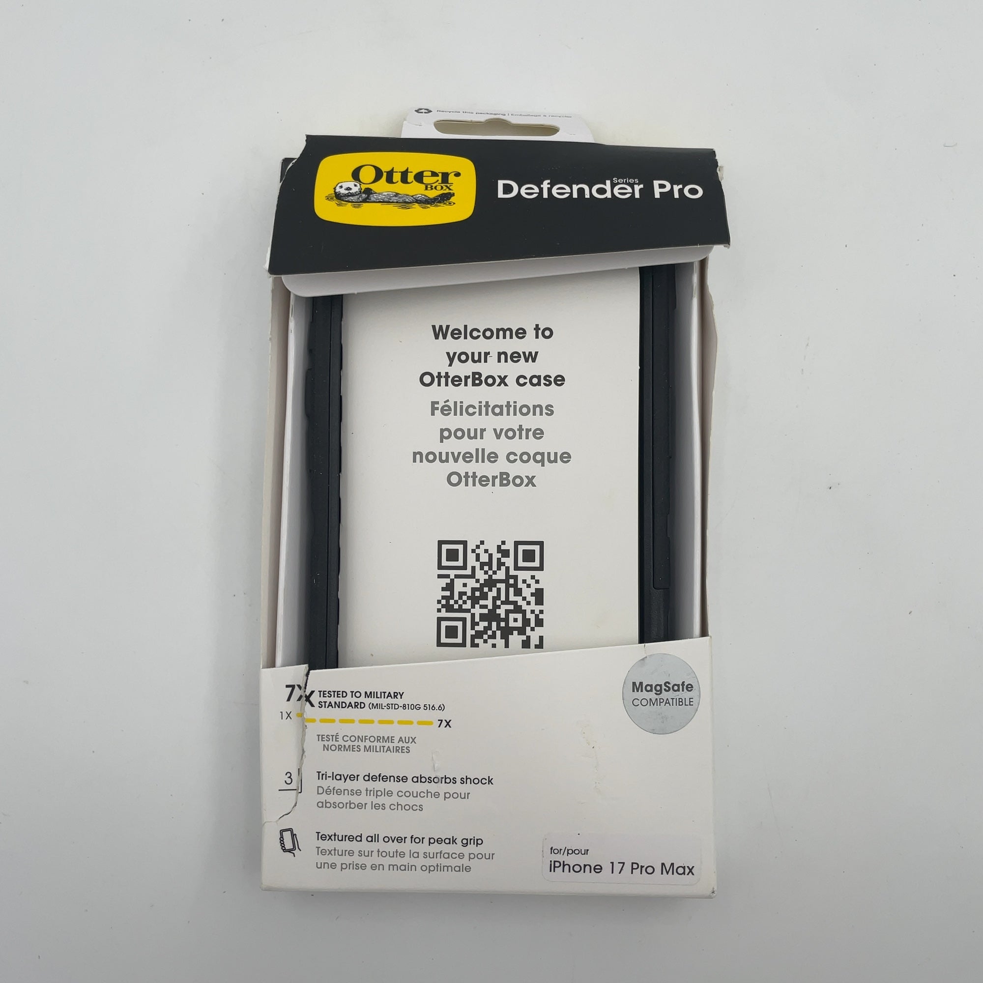 Otterbox Iphone 17 Pro Max Defender Series Pro For Magsafe With Camera Control - Black