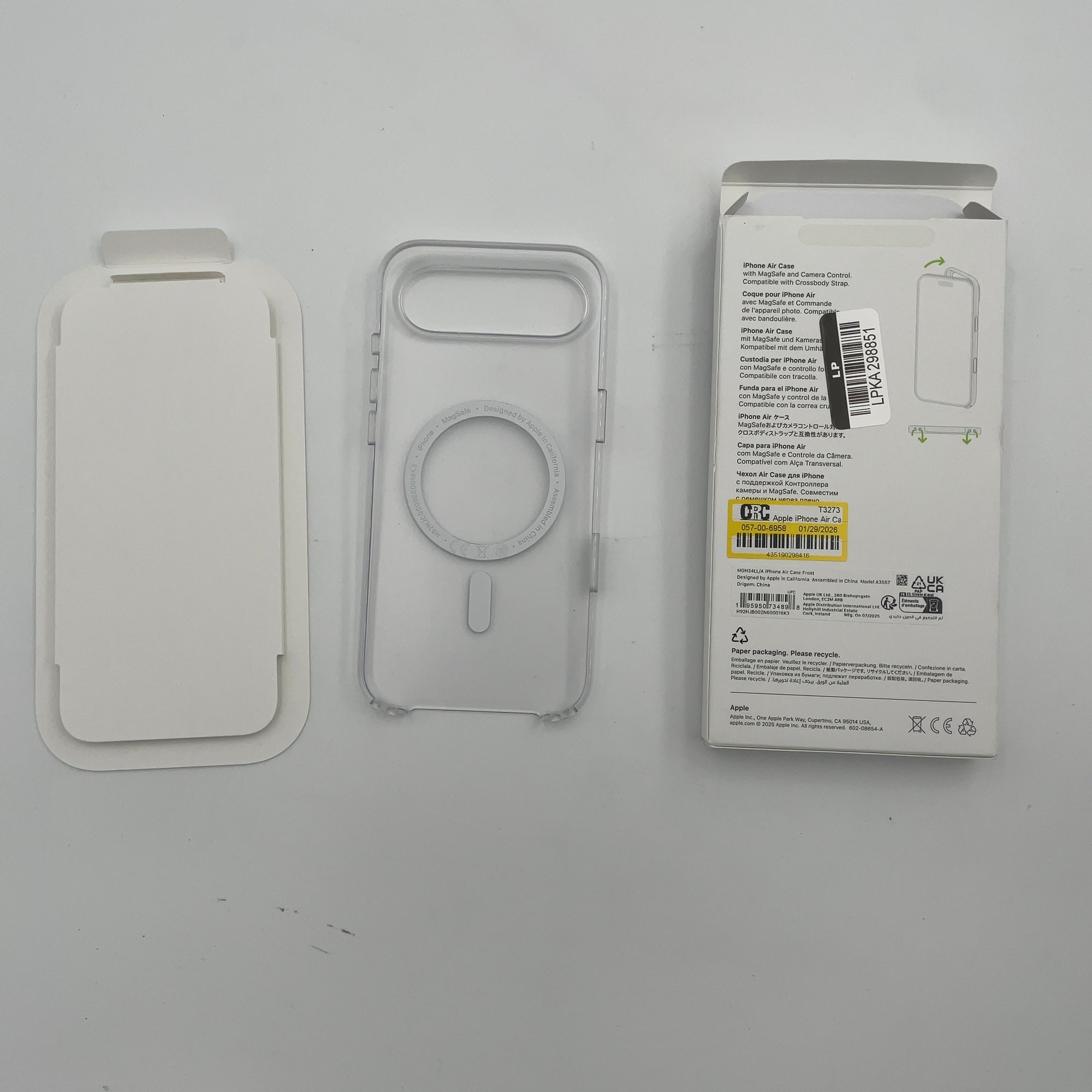 Apple Iphone Air Case With Magsafe – Frost