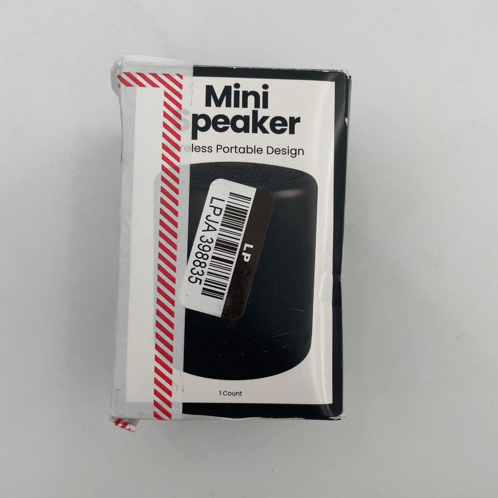 Gems Mini Wireless Speaker - Black: Micro Usb Rechargeable Battery, Portable Design