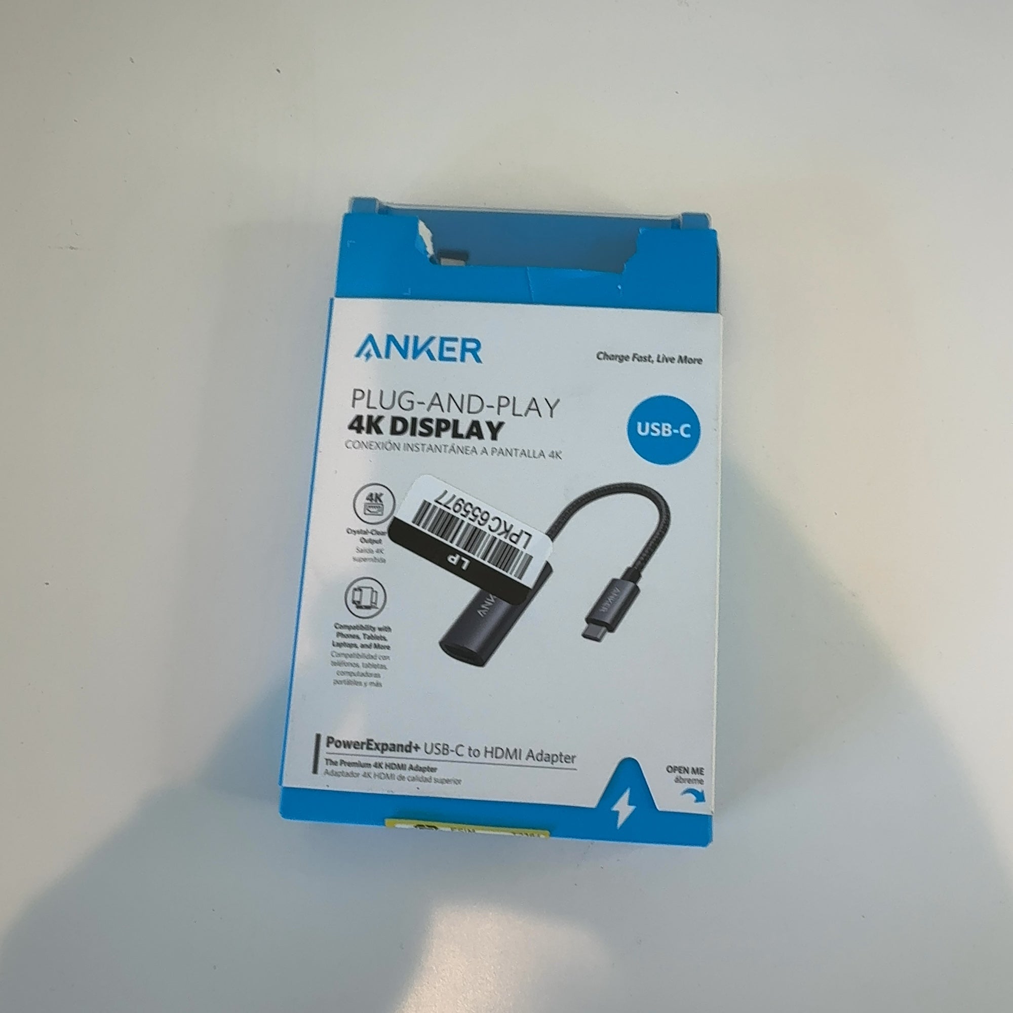 Anker Powerexpand+ Usb-C To Hdmi Adapter: Male-To-Female Converter For Macbook, 0.5 Ft Length