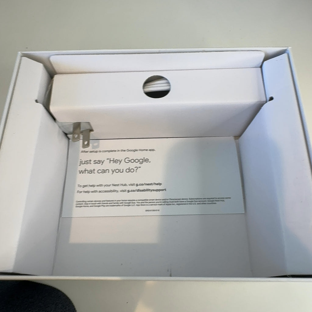 Google Nest Hub (2Nd Gen) Smart Display - Charcoal: 7" Led Voice-Control, Bluetooth