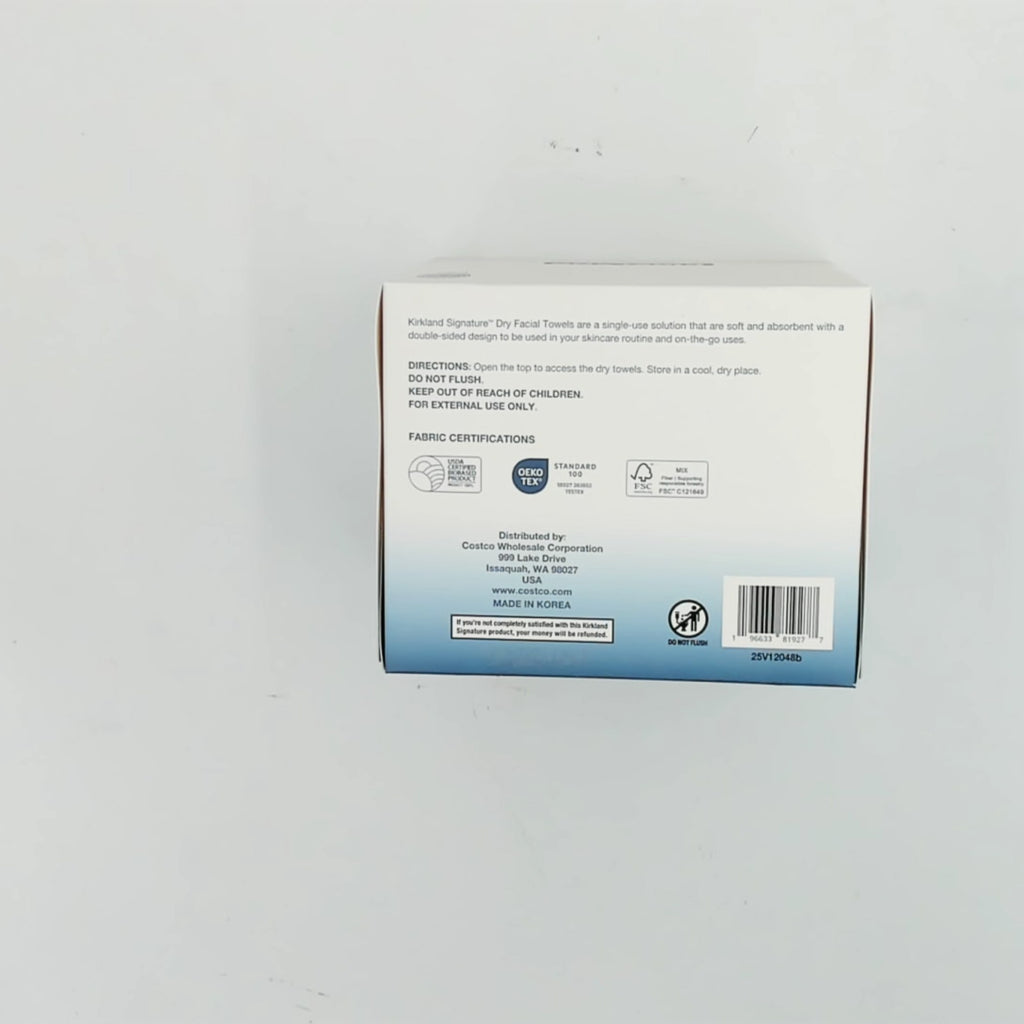 Kirkland Dry Facial Towels (1 Piece)