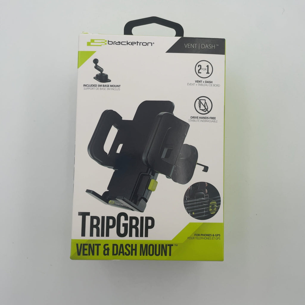 Bracketron Tripgrip Dash & Vent Mount: Mobile Device Stand For Cars