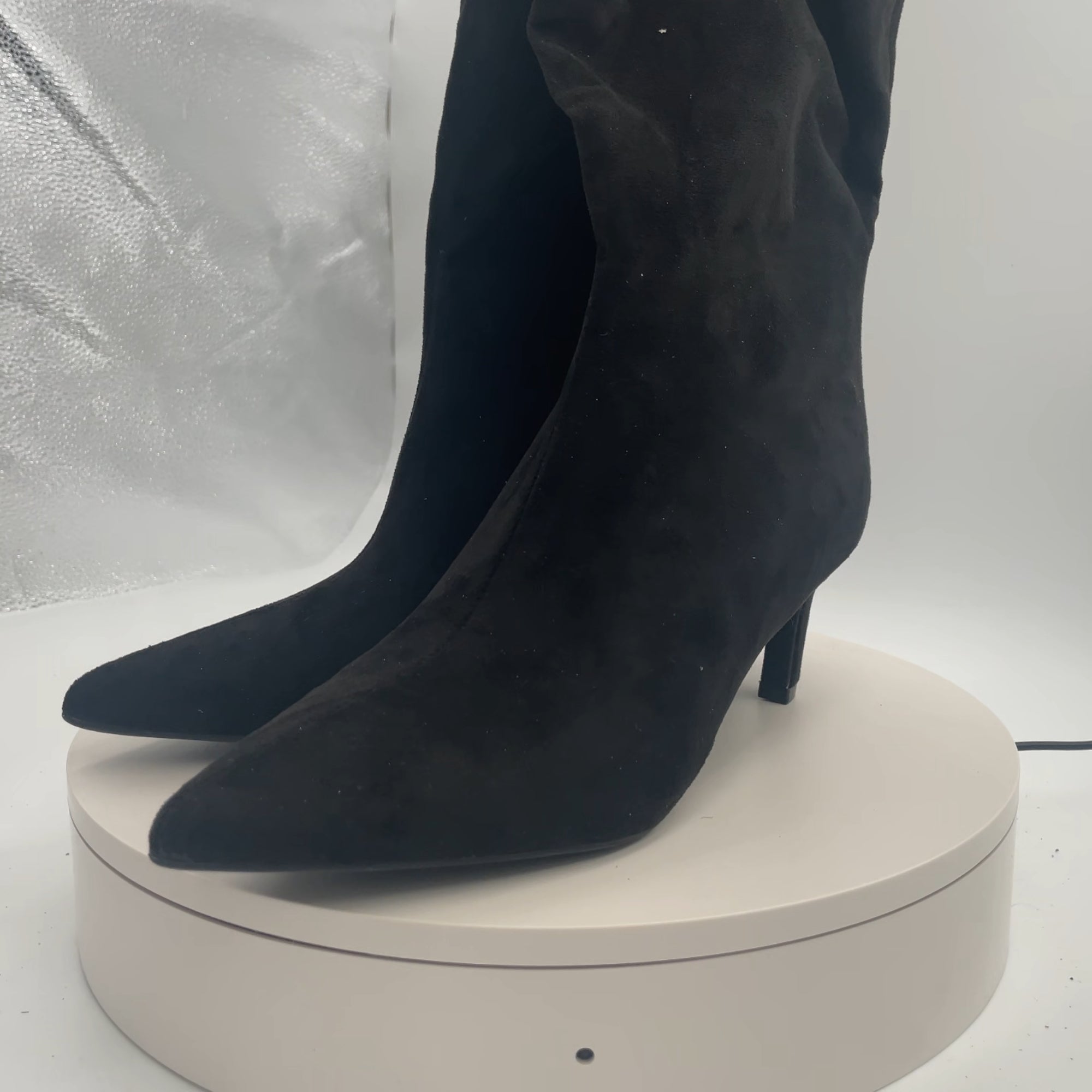Women’s Justice Boots With Memory Foam Insole – A New Day Black 8