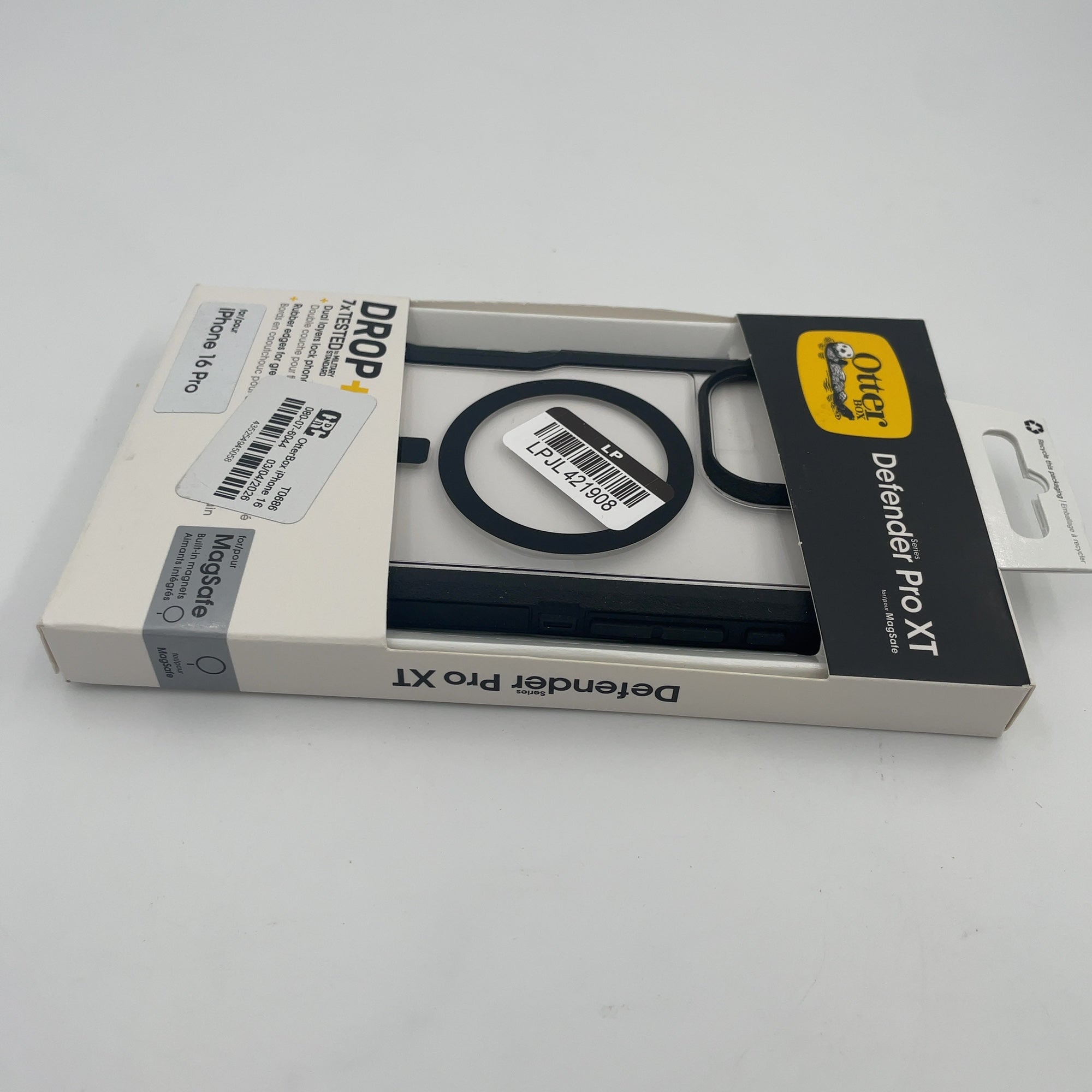 Otterbox Iphone 16 Pro Defender Series Pro Xt Case For Magsafe - Dark Side: Plastic, Solid Pattern