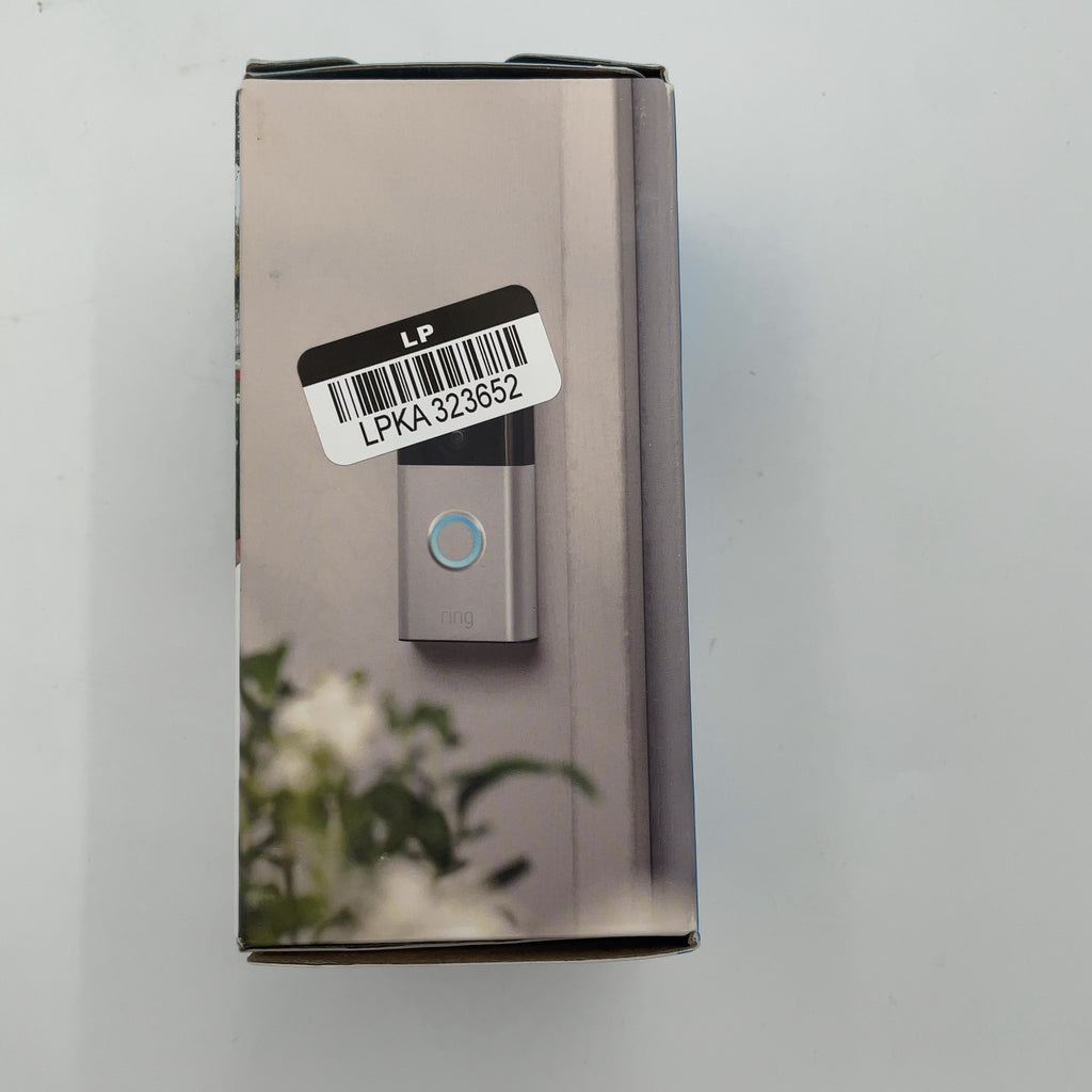 Ring Battery Doorbell With Head-To-Toe Hd Video, Live View With Two-Way Talk, And Motion Detection & Alerts - Satin Nickel