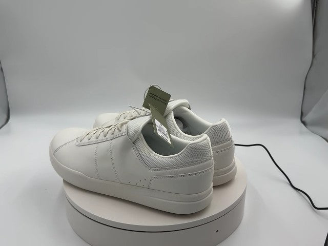 Men's Scout Sneakers - Goodfellow & Co White 12: Lace Up, Cushioned Footbed, Mesh Construction