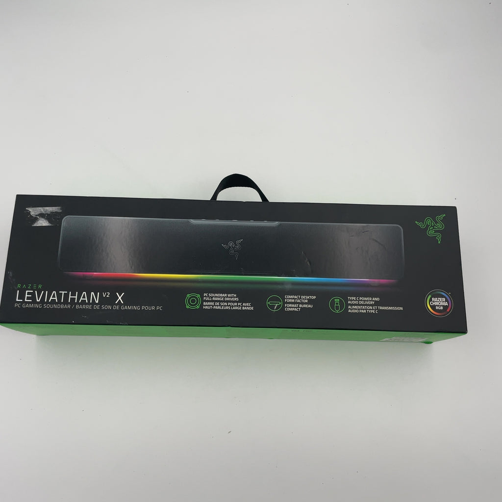 Razer Leviathan V2 X Bluetooth Gaming Speaker With Rgb Lighting (1-Piece) - Black: Xbox Compatible