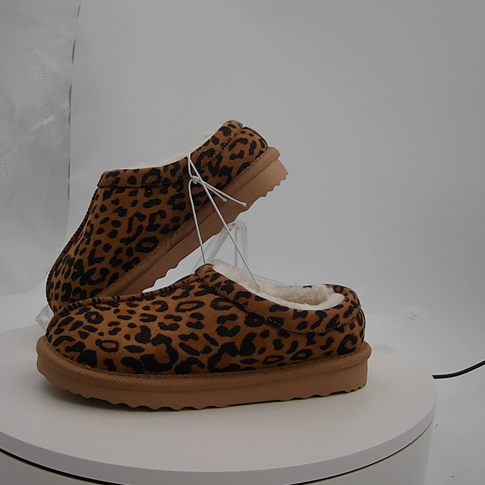 Toddler Jude Clog Slippers - Cat & Jack Leopard Brown 11T