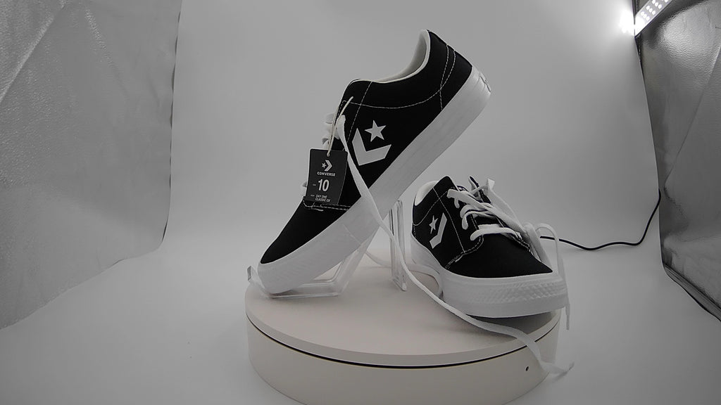 Converse Adult Day One Classic Sneakers- Black/White M10/W11.5
