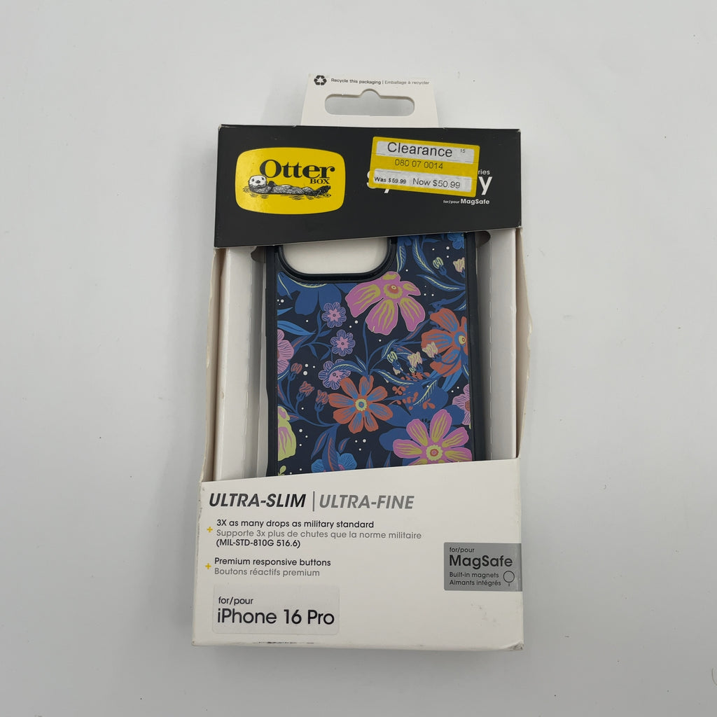 OtterBox iPhone 16 Pro Symmetry Series Case for MagSafe - Fairy Fauna: Solid Pattern