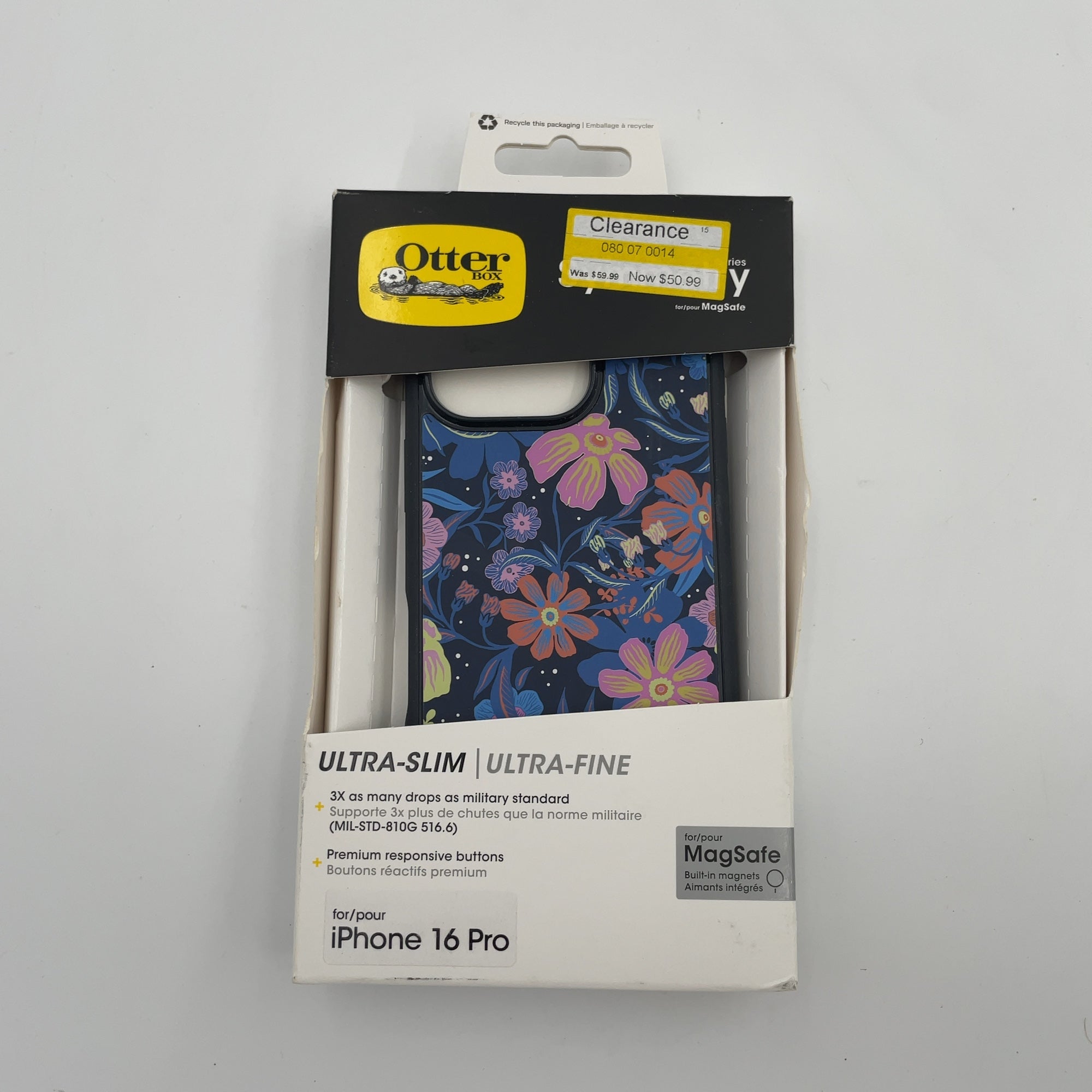 OtterBox iPhone 16 Pro Symmetry Series Case for MagSafe - Fairy Fauna: Solid Pattern