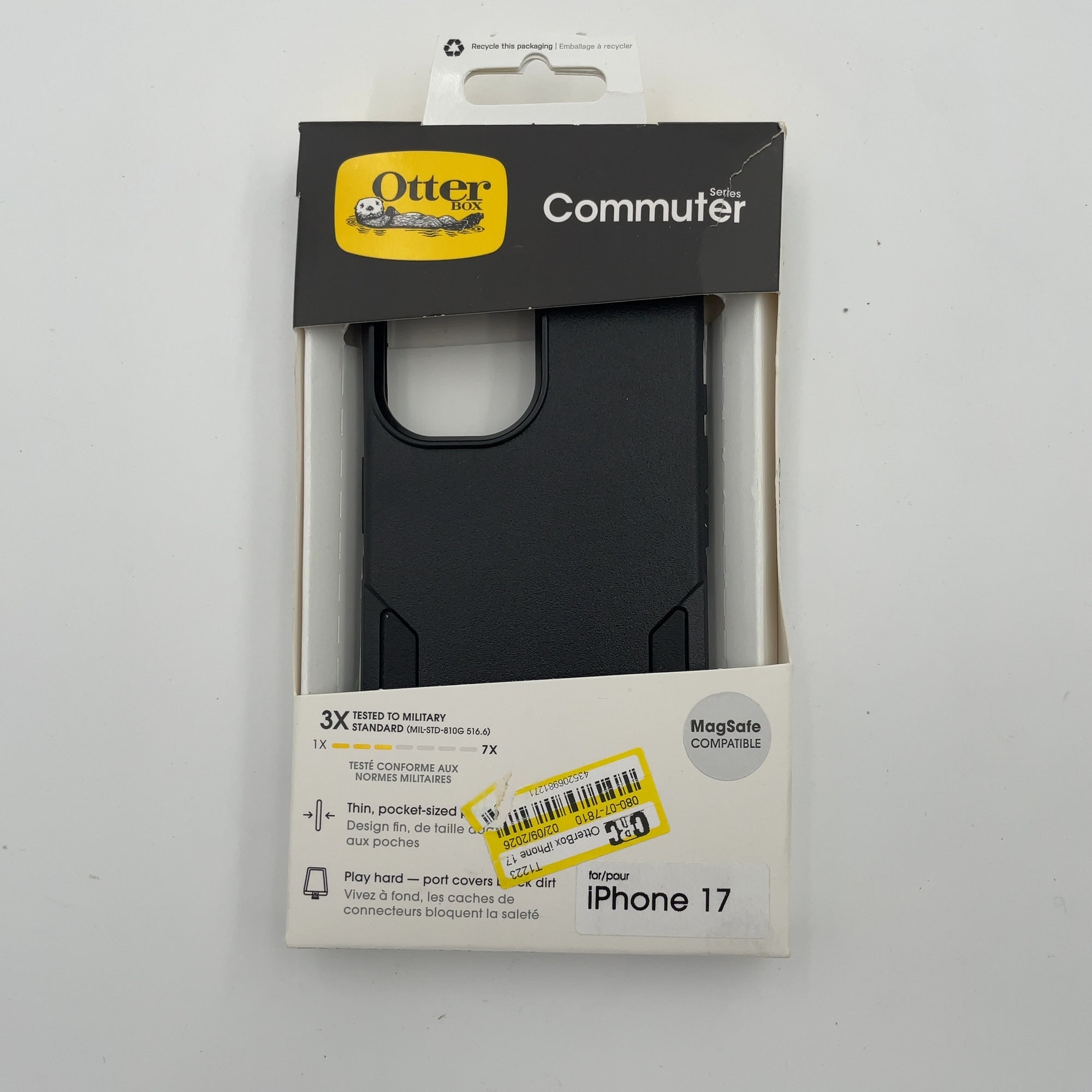 Otterbox Iphone 17 Commuter Series Case For Magsafe With Camera Control - Black