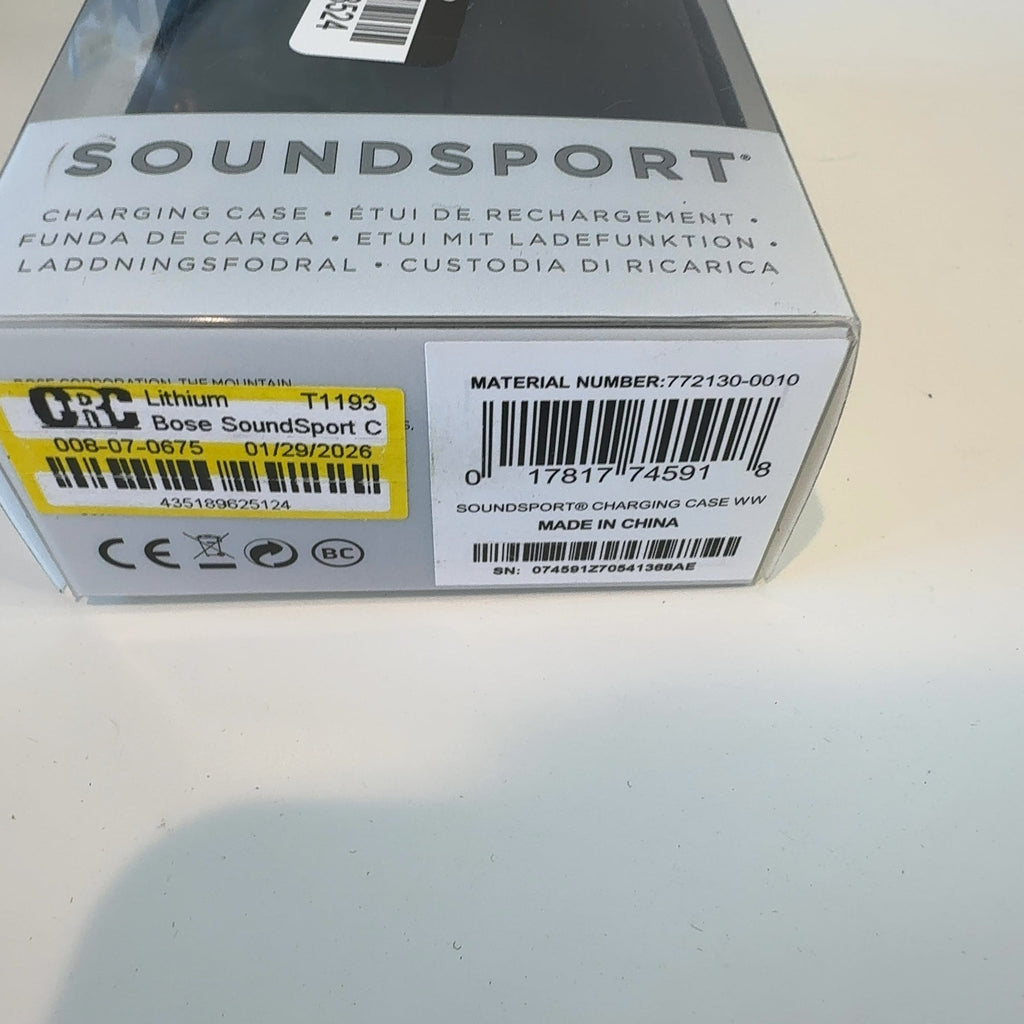 Bose Soundsport Charging Case - Black