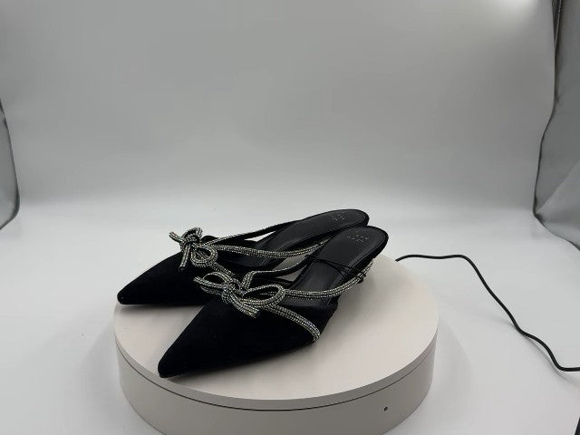 Women’s Gwen Heels with Memory Foam Insole - A New Day Black 8.5